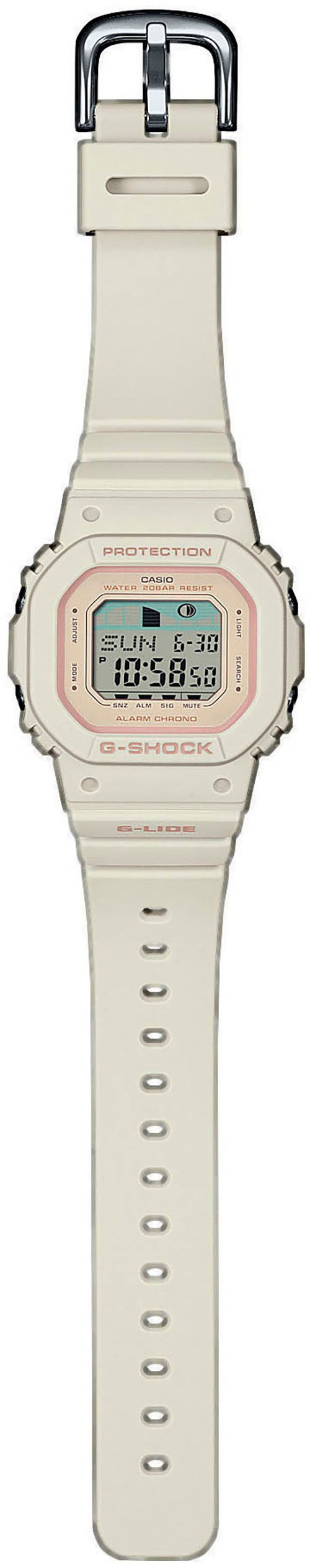 CASIO G-SHOCK Chronograph, Quarzuhr, Armbanduhr, Damen, Herren,Digitaluhr, bis 20 bar wasserdicht