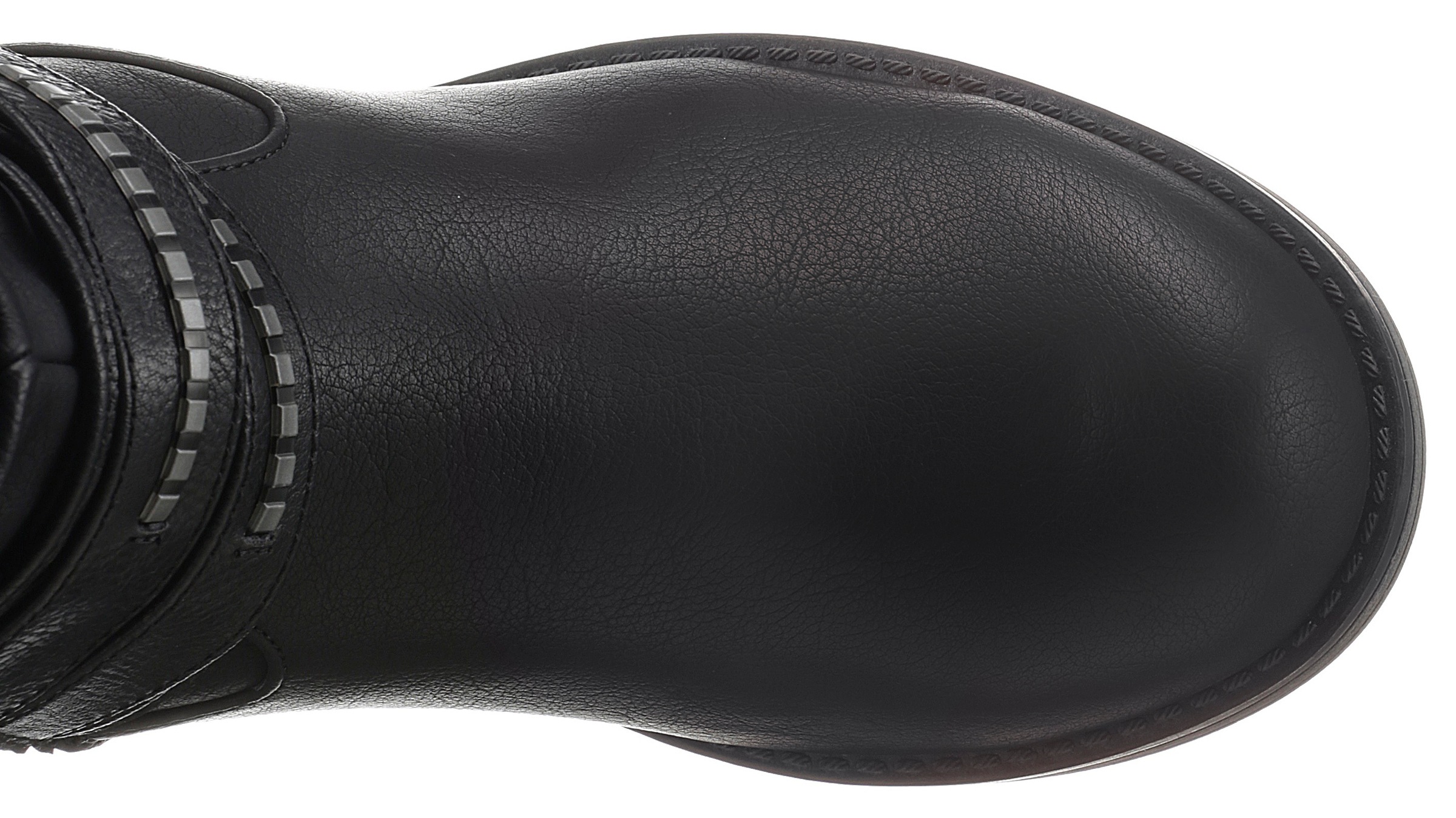 Mustang Shoes Winterstiefel, Stiefelette, Winterboots mit Zierschnallen am slouchy Schaft