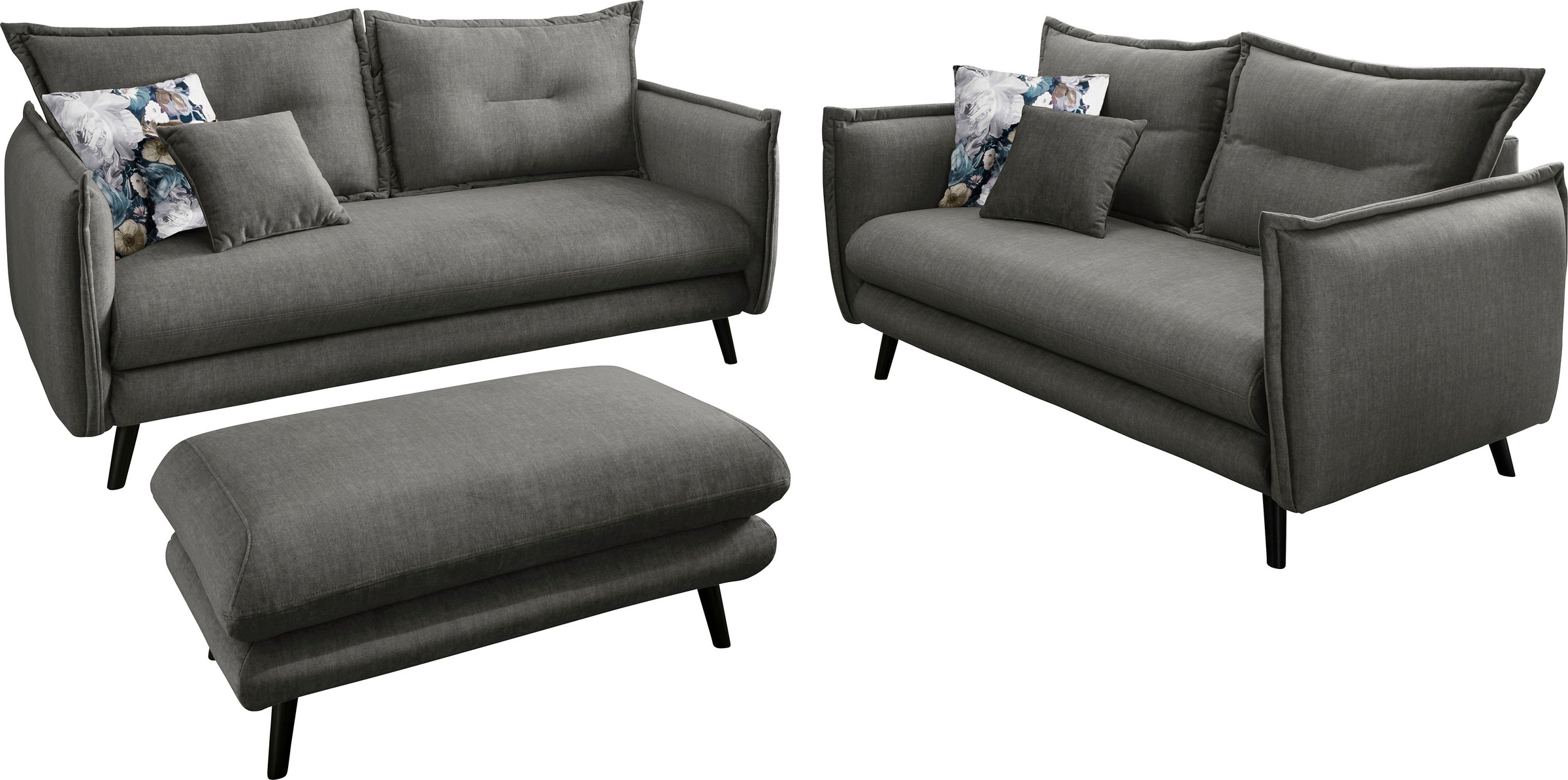 Home affaire 2-Sitzer »Lazio« inklusive 1 Stk. Wende- und 1 Stk. Zierkissen günstig online kaufen