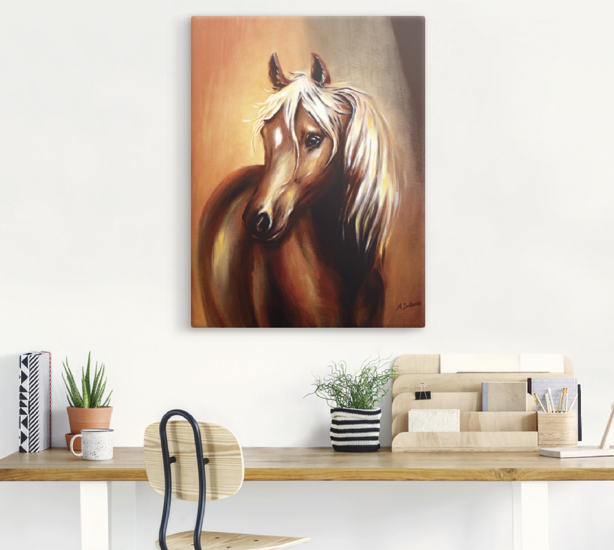 Artland Wandbild »Pferd Fantasie«, Haustiere, (1 St.), als Leinwandbild in verschied. Größen
