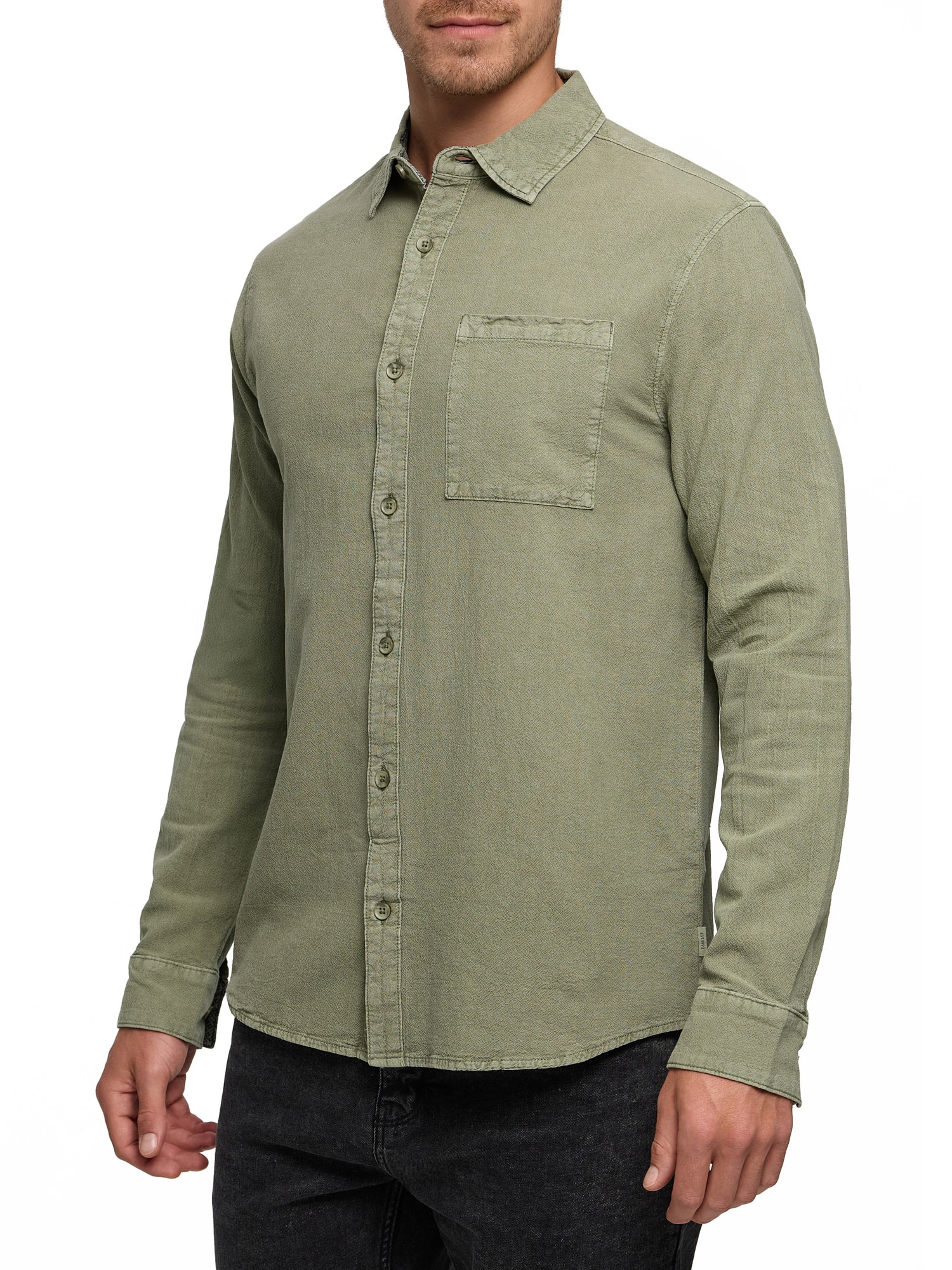 Indicode Langarmhemd »INTrypto Long Sleeve«