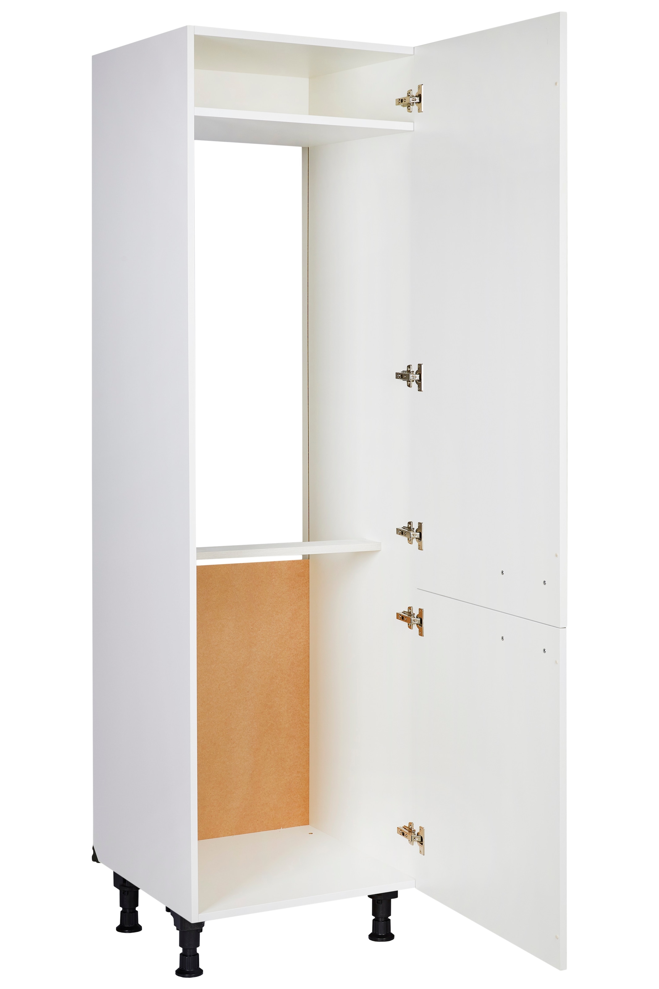 nobilia® Kühlmodul »"Touch", für ein Kühl- und Gefrierschrank, Ausrichtung wählbar« vormontiert, Ausrichtung wählbar, Breite/Höhe: 60/216,6 cm