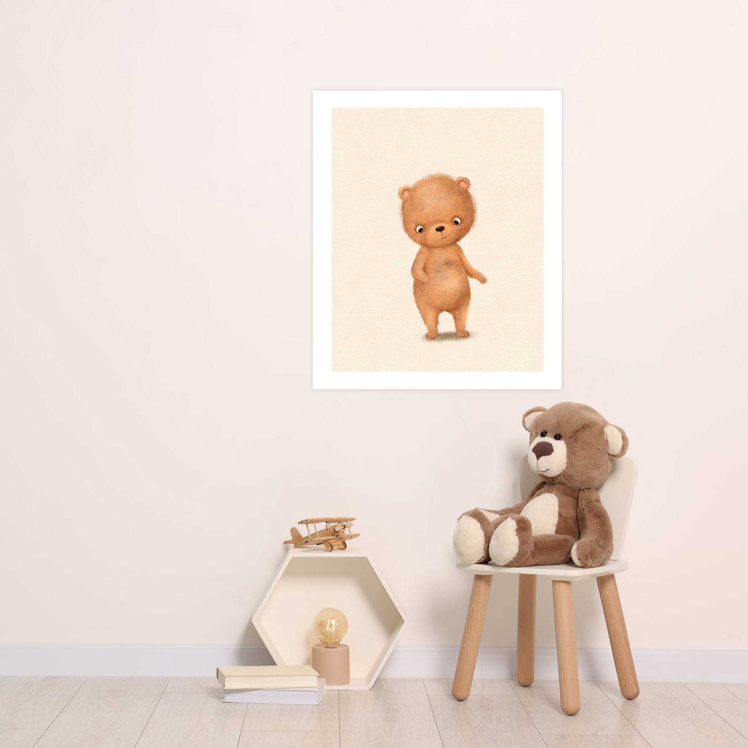 Lüttenhütt Poster »Bär«, Bär-Fantasy-Tiere, (1 St.), HD Premium Druck günstig online kaufen