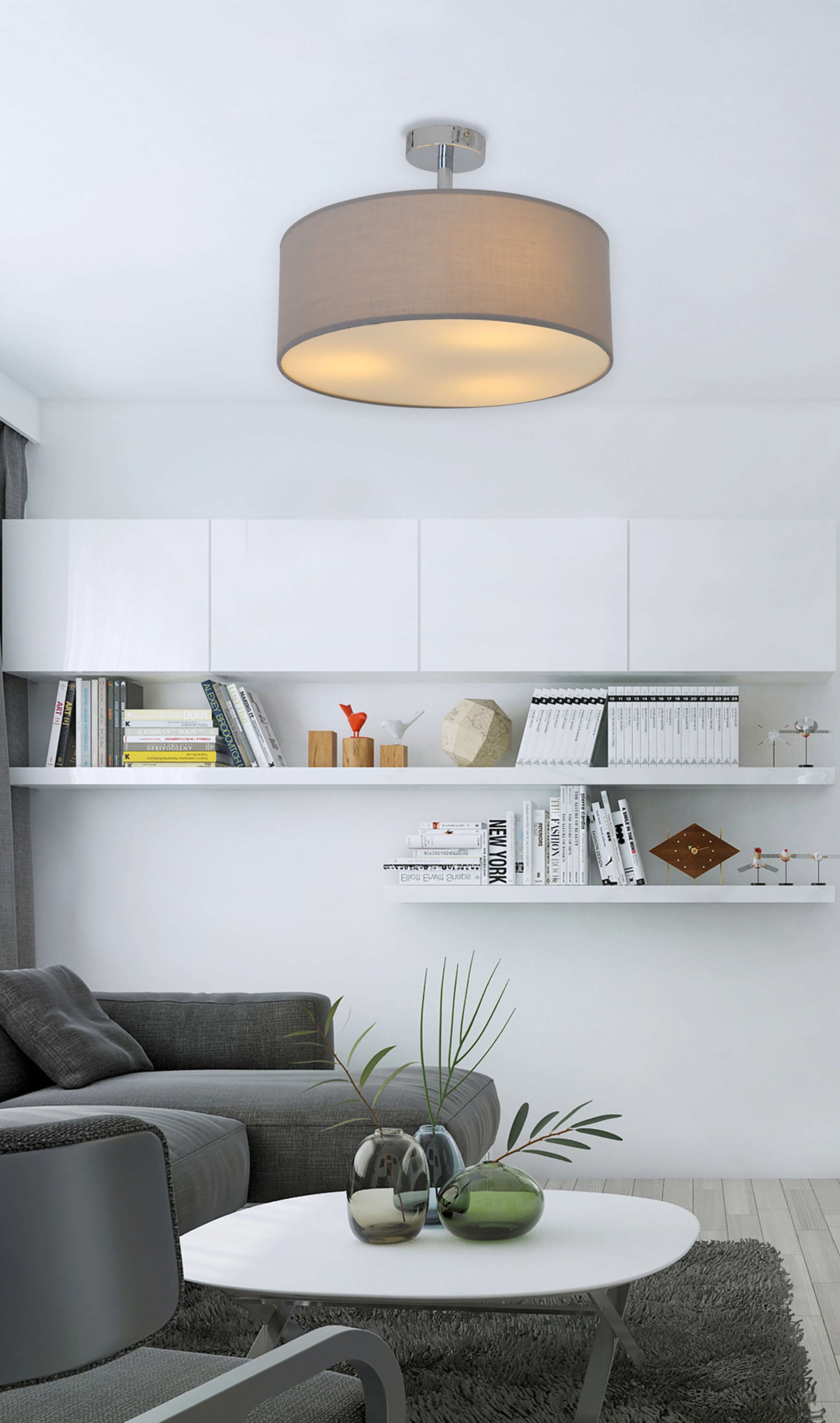 näve Deckenleuchte »New York« E27 1 Stk. schlicht