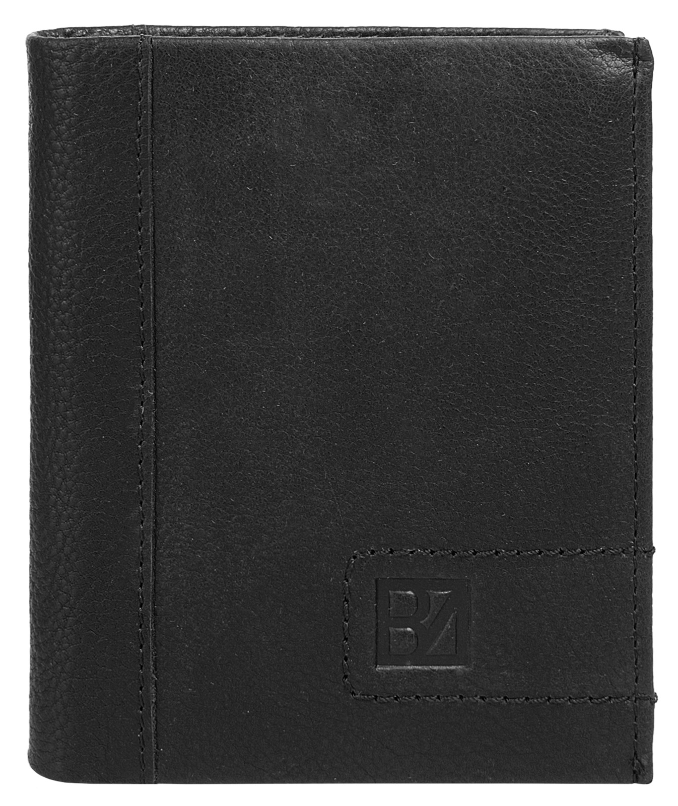 BODENSCHATZ Geldbörse echt Leder schwarz