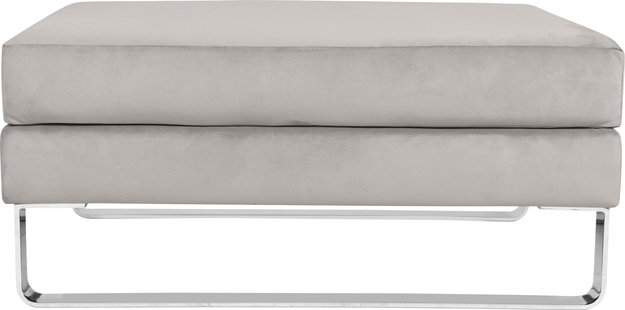 Alte Gerberei Fußhocker »Velina«, mit Metallkufen