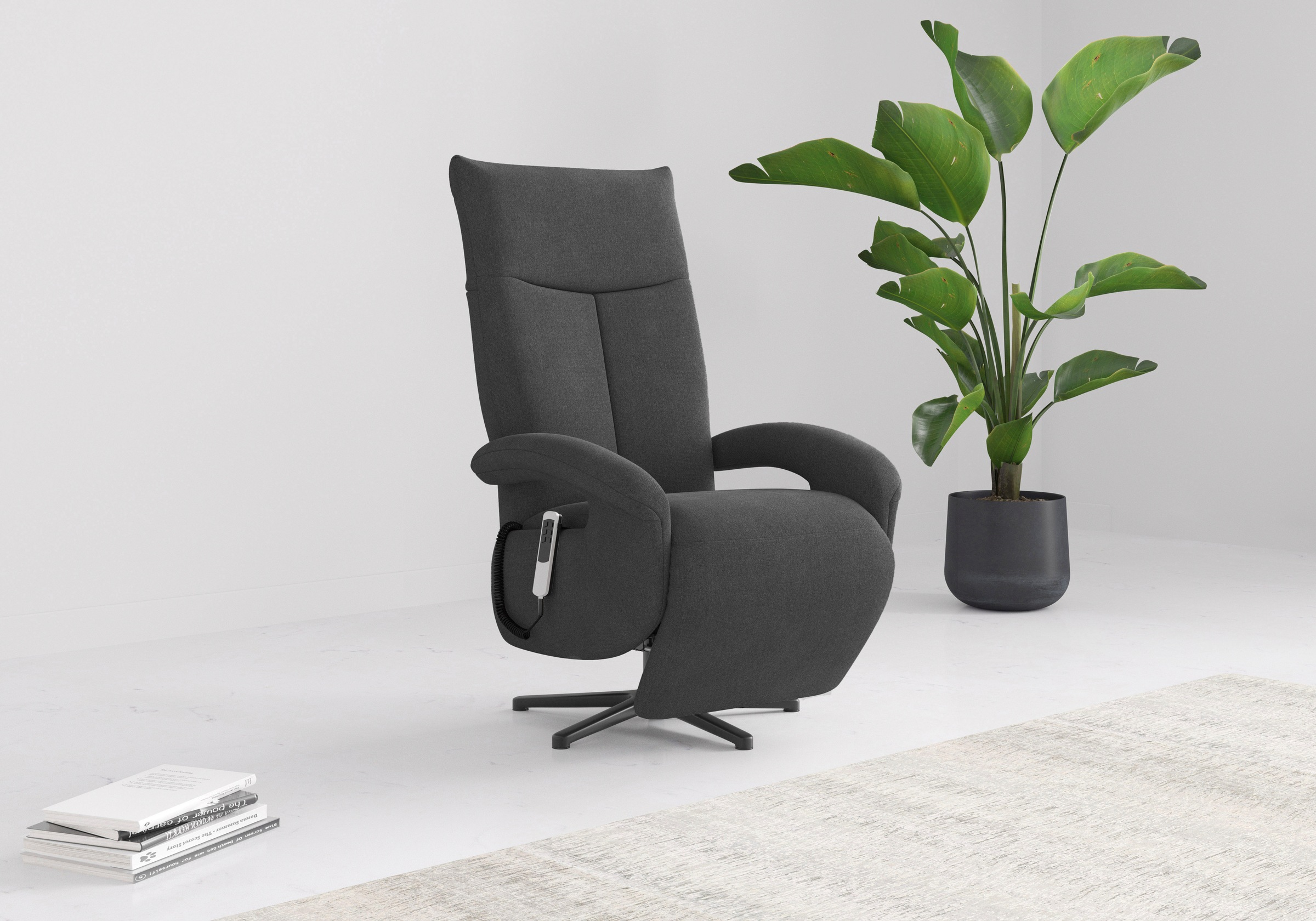 sit&more TV-Sessel »Zoe, inkl. Kopfteilverstellung & 360° Drehfunktion« wah günstig online kaufen