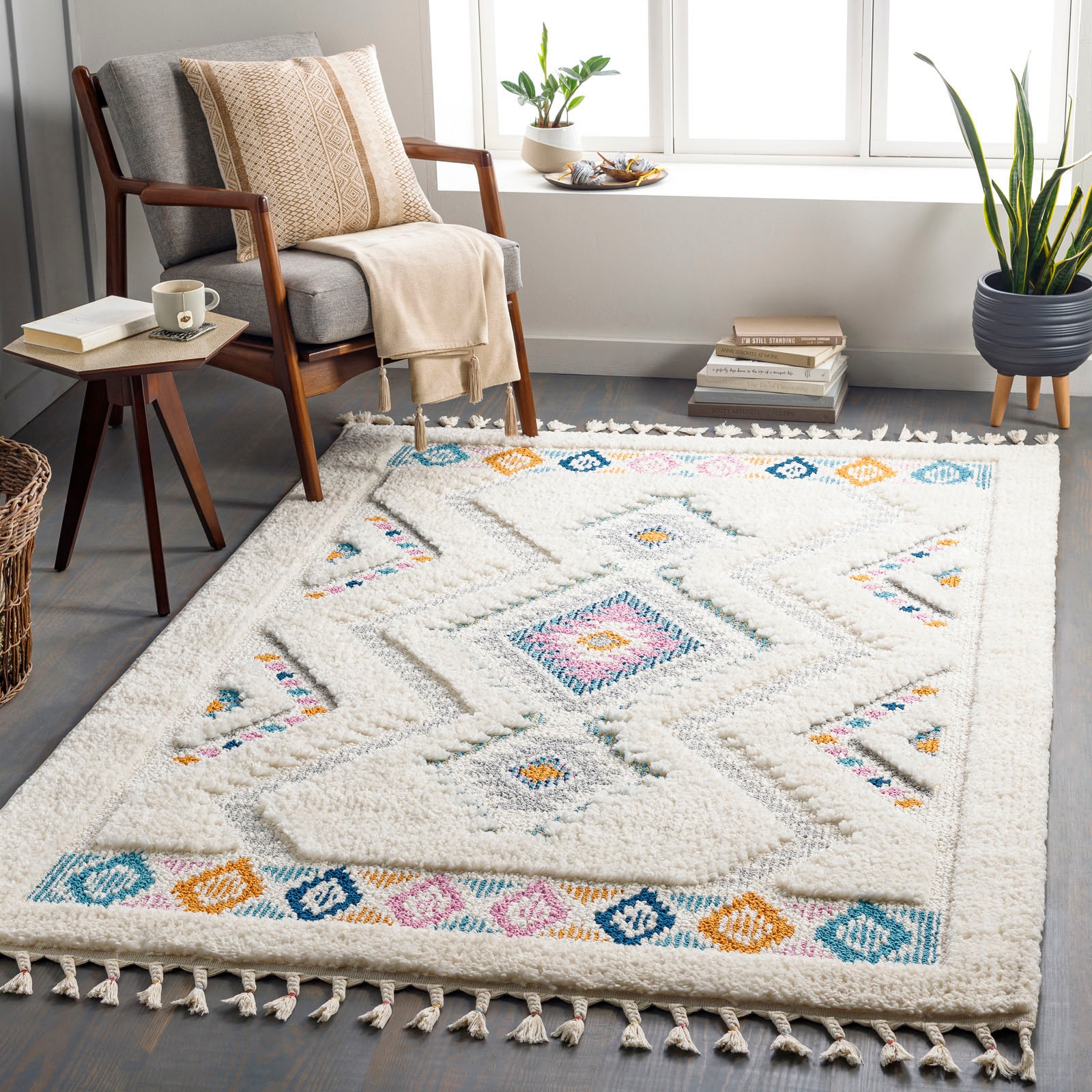 Livabliss Hochflor-Teppich »DURANGO«, rechteckig, 35 mm Höhe günstig online kaufen