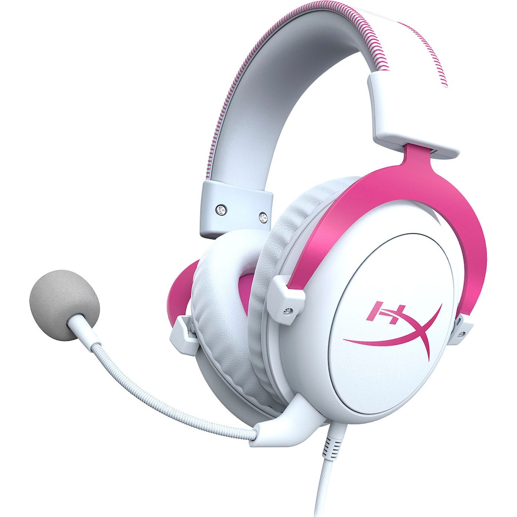 HyperX Gaming-Headset »Cloud II«, Rauschunterdrückung-Mikrofon abnehmbar