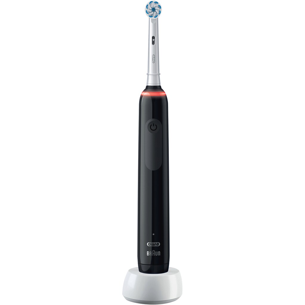 Oral-B Elektrische Zahnbürste »Pro 3 3000 Sensitive Clean«, 1 St. Aufsteckbürsten