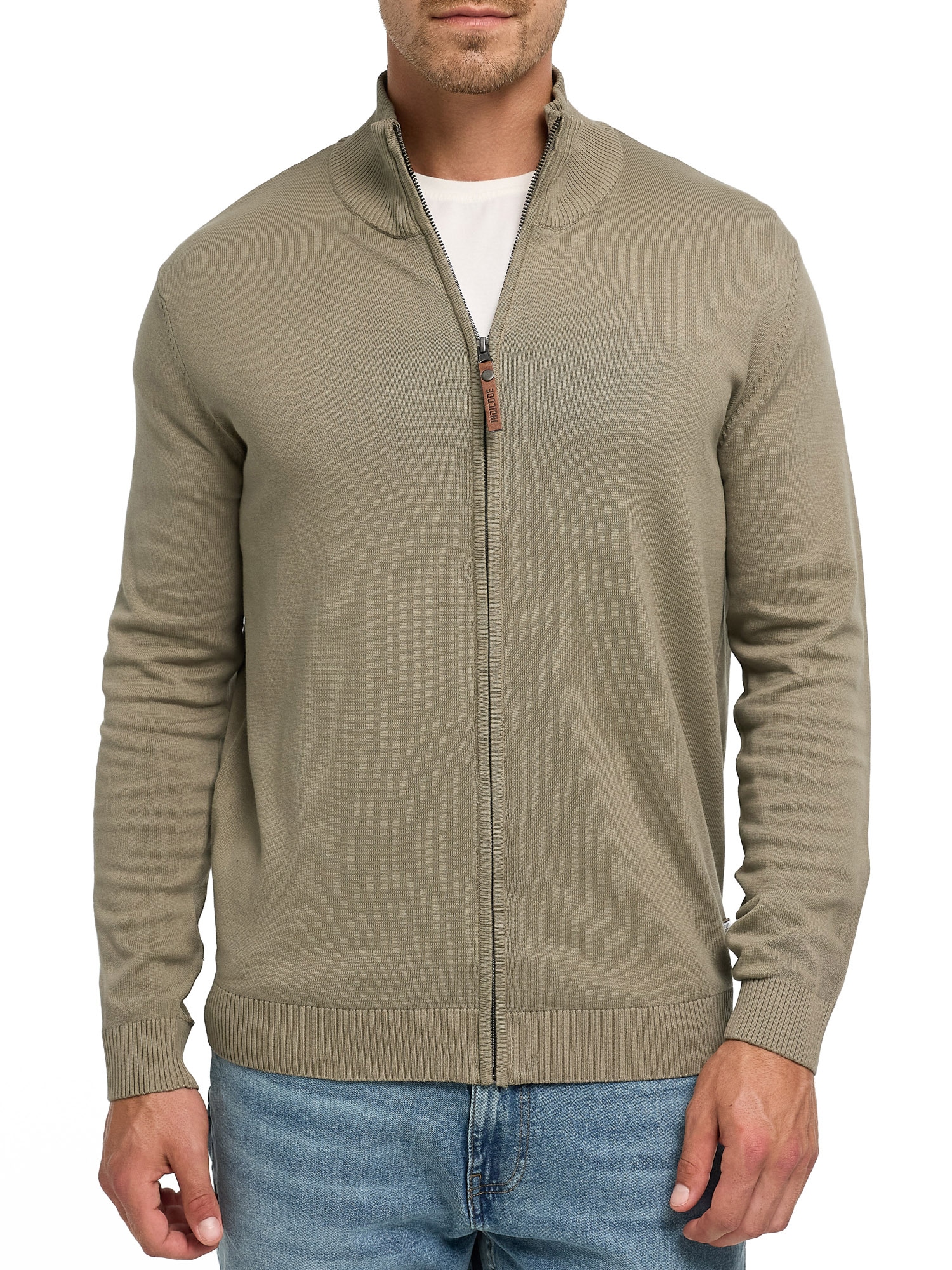Indicode Strickjacke »INArkmill cardigan« Baumwolle, regular fit