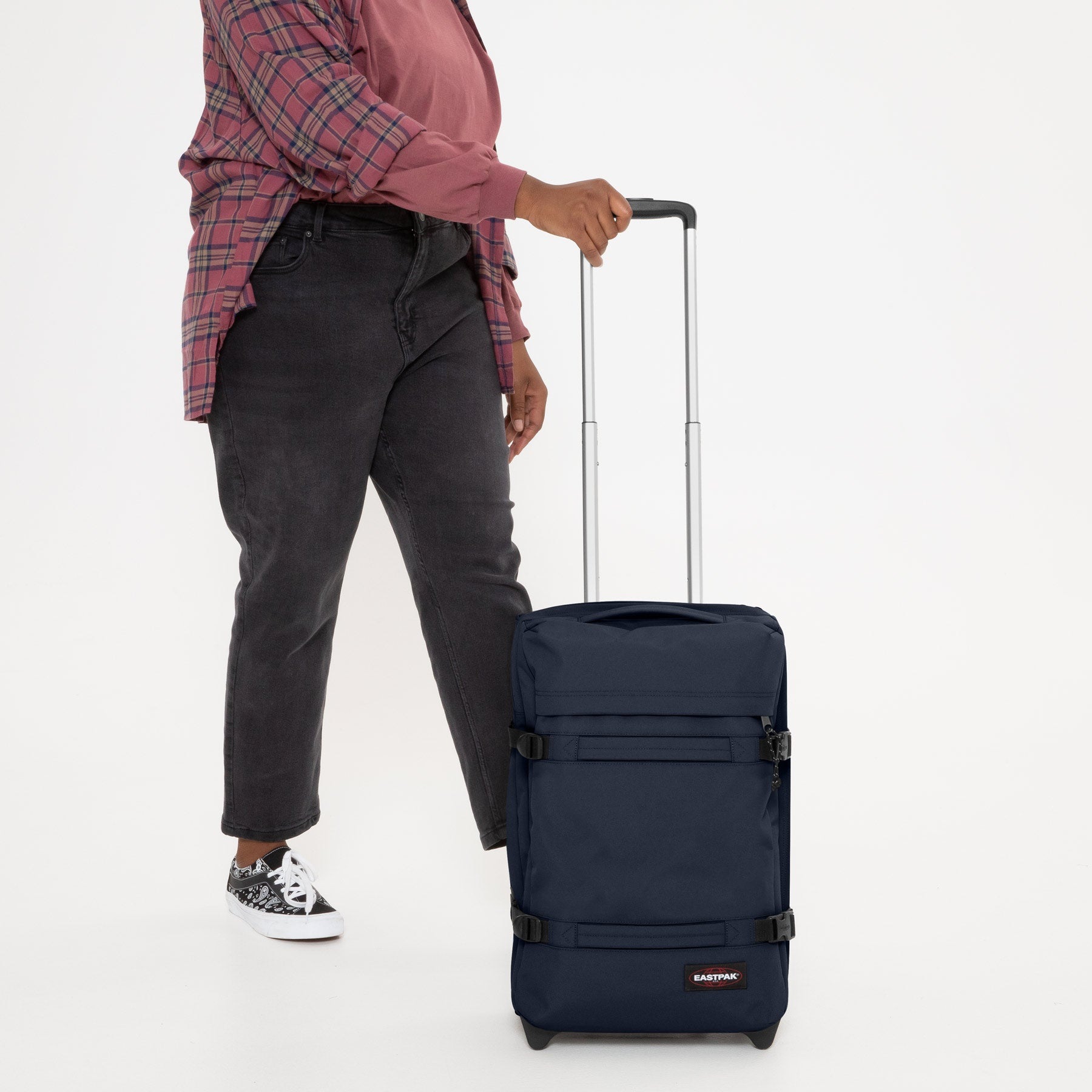 Eastpak Weichgepäck-Trolley »TRANSIT'R S« 42 l 2 Rollen Handgepäck-Koffer Reisegepäck Reisekoffer mit TSA Schloss Reisetasche