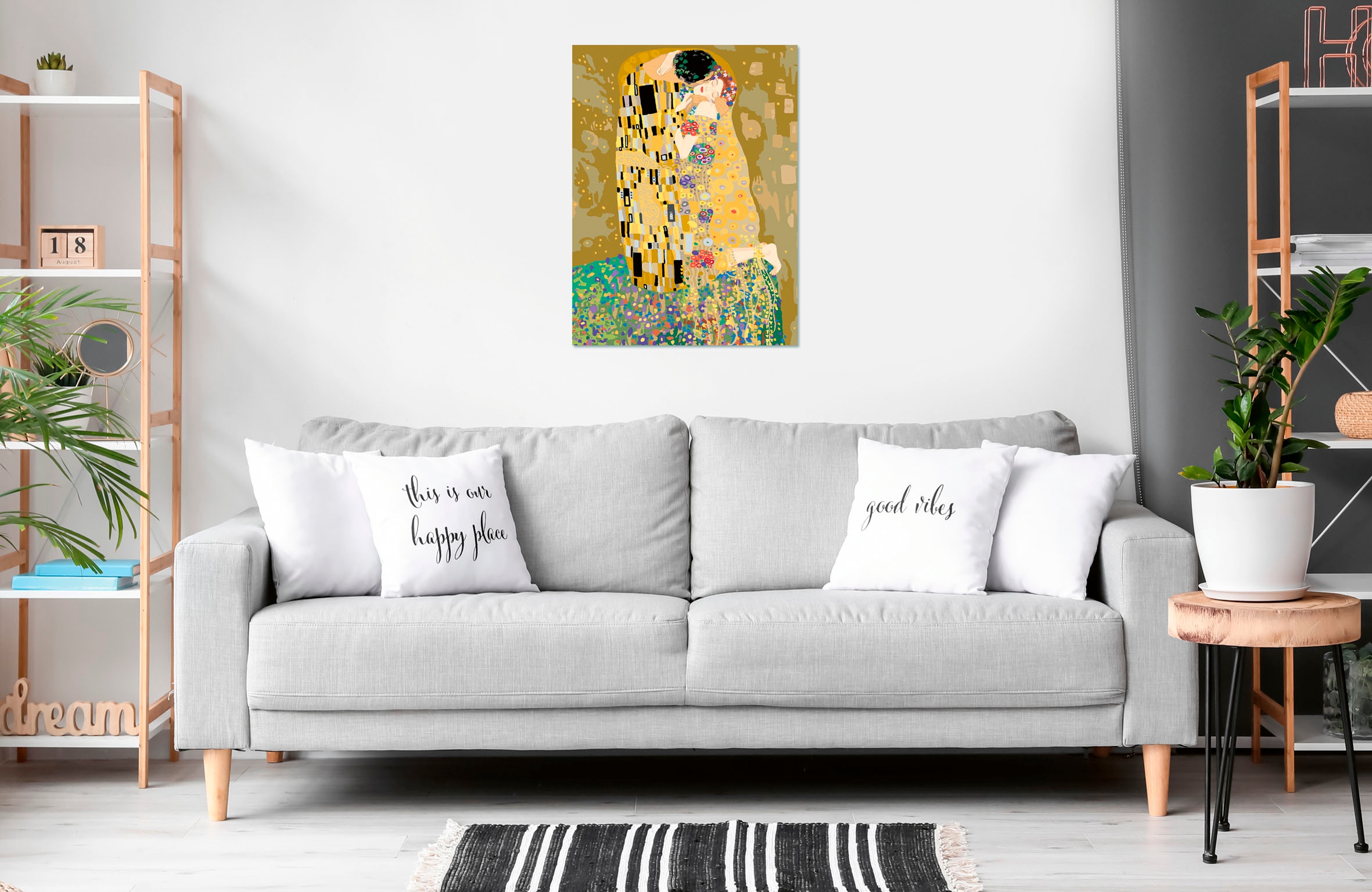 Ravensburger Malen nach Zahlen »CreArt, Leinwand ART Collection: Der Kuss (Klimt)« Made in Europe