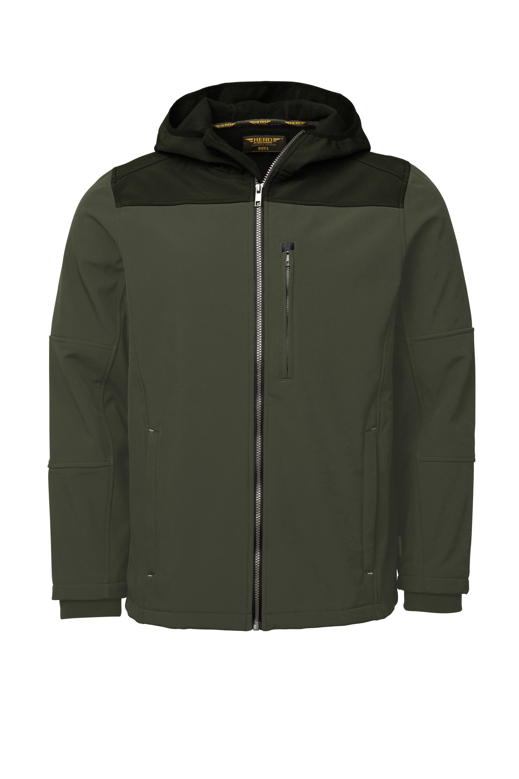 HERO by John Medoox Softshelljacke »JOEY Softshelljacke mit Fleecefutter«, Regular Fit Casual Softshell für Herren