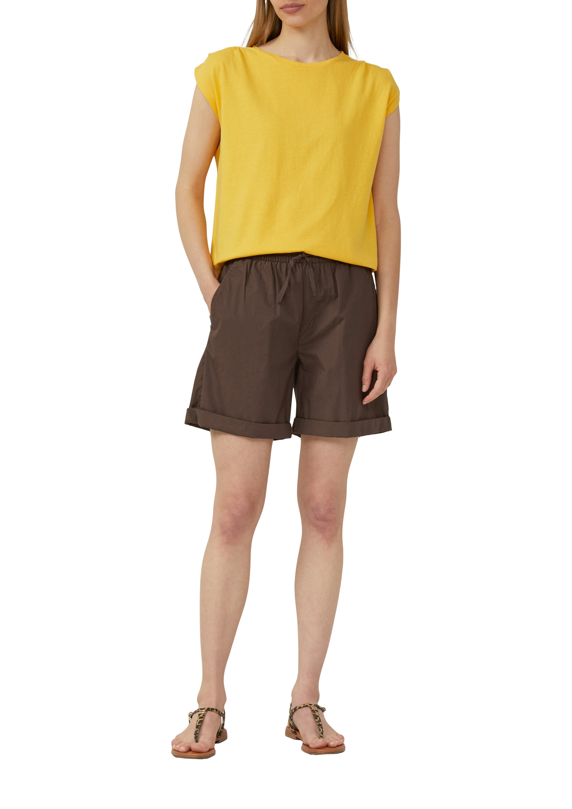 s.Oliver T-Shirt, mit Falten Details