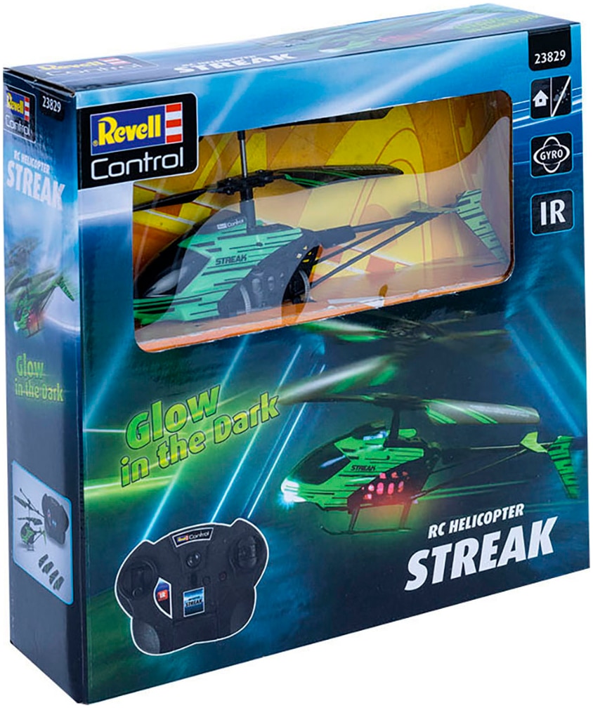 Revell® RC-Helikopter »Revell® control - Streak; Glow in the dark«, leuchtet im Dunkeln