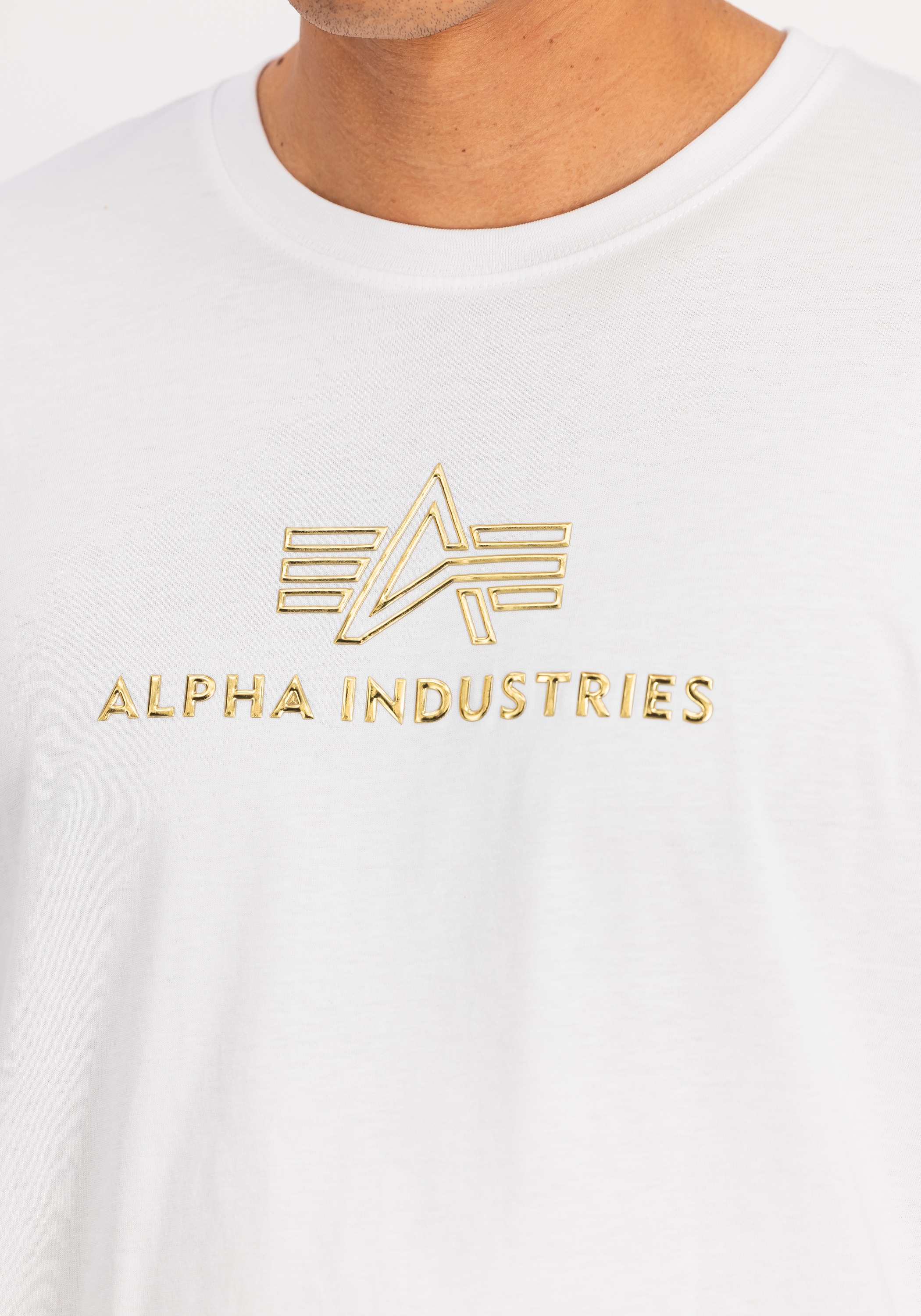Alpha Industries T-Shirt »Alpha Industries Men - T-Shirts Basic T-Shirt BL TPU«