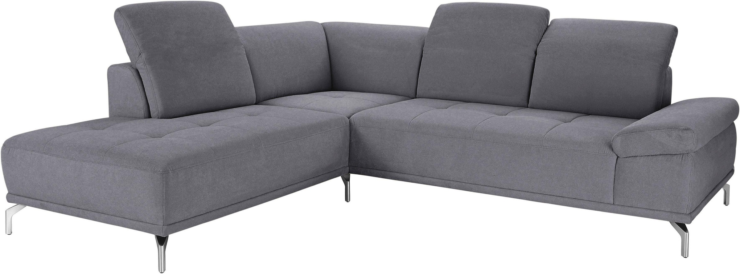 Home affaire Ecksofa »Caluna« Inkl.Sitztiefenverstellung, wahlweise mit Kop günstig online kaufen