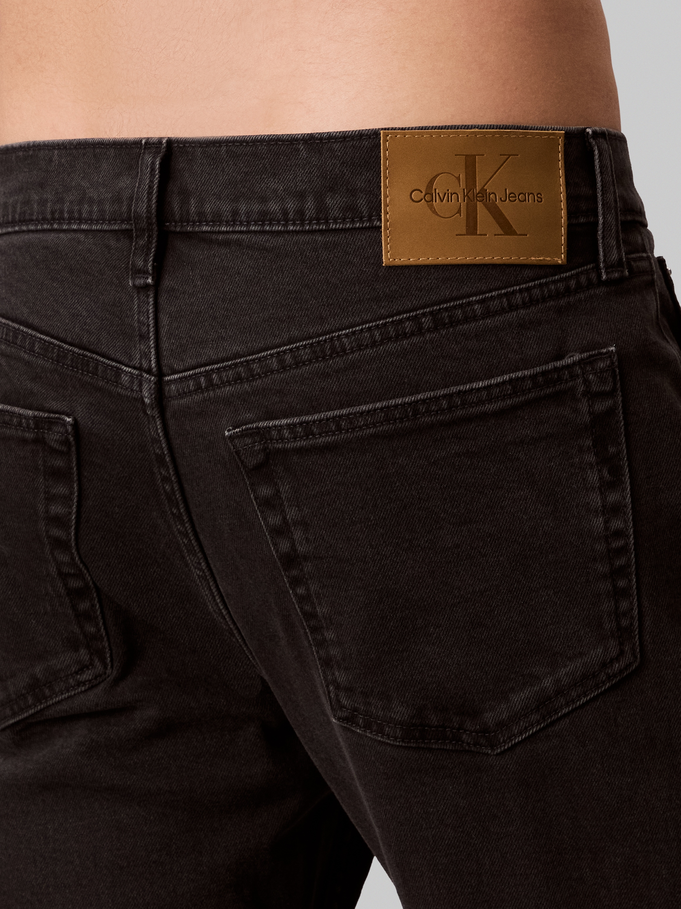 Calvin Klein Jeans Slim-fit-Jeans »SLIM TAPER«, mit Markenlabel