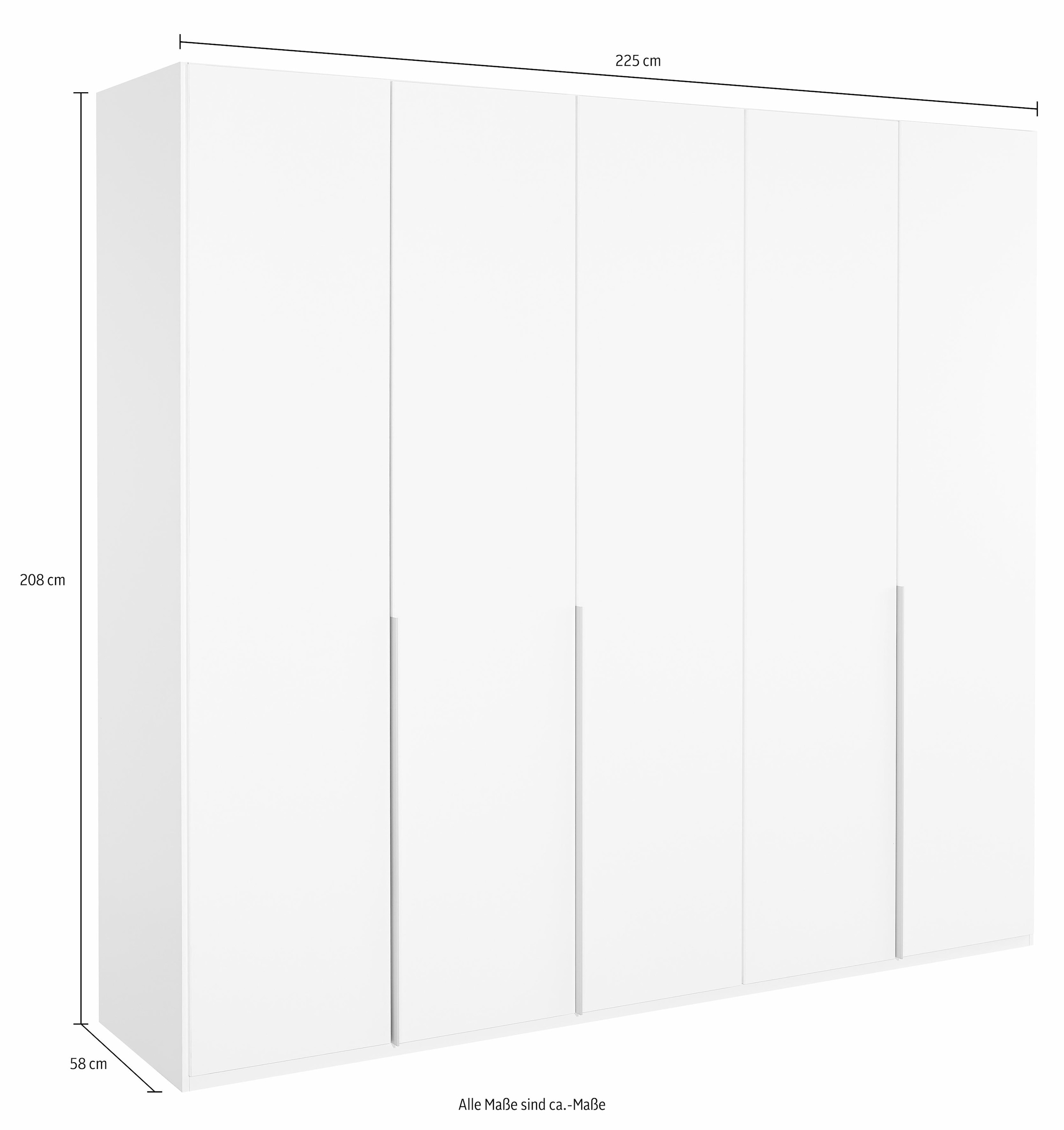 Wimex Kleiderschrank »New York«, in vielen Breiten, 208 oder 236cm hoch