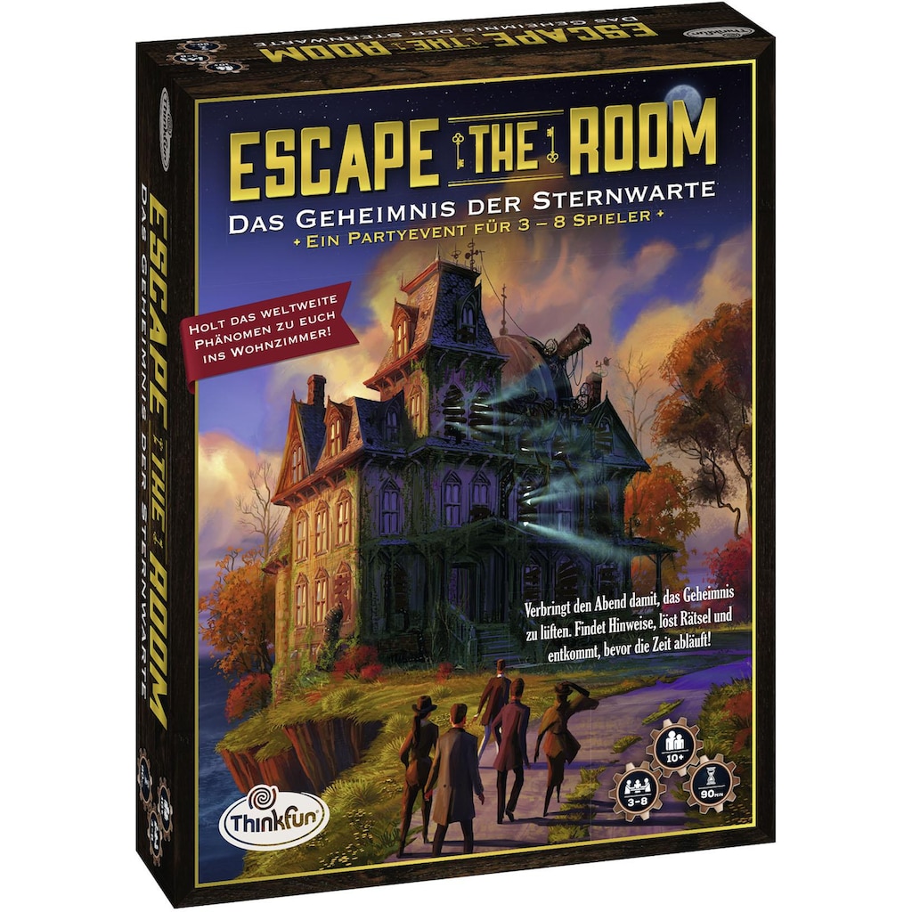 Thinkfun® Spiel »Escape the Room - Das Geheimnis der Sternwarte«