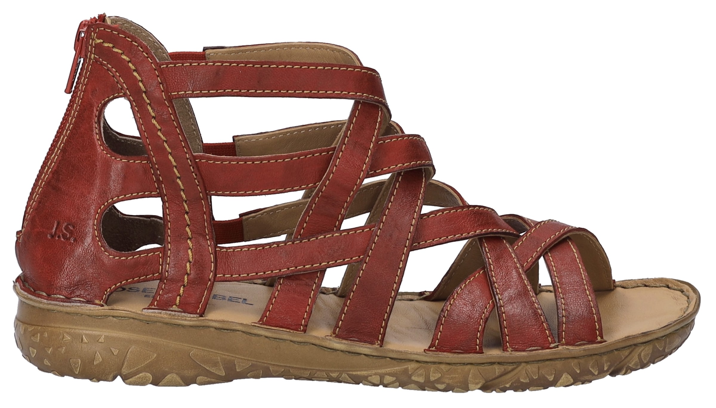 Josef Seibel Sandale »Ivy 06«  , Römdersandale, Sandalette, Riemchensandale mit Reißverschluss