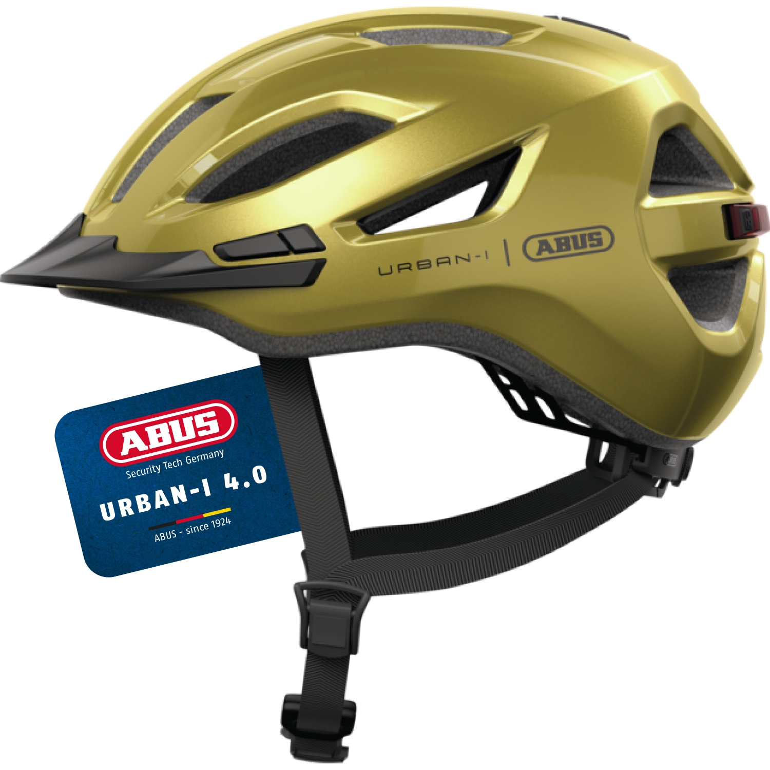 ABUS Fahrradhelm »URBAN-I 4.0« gold L/906 Kopfumfang: 57cm - 61cm Fahrradhelm