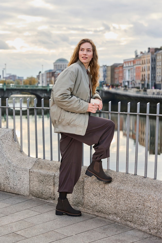 Rieker Chelseaboots  Stiefelette, Schlupfboots mit Profilsohle