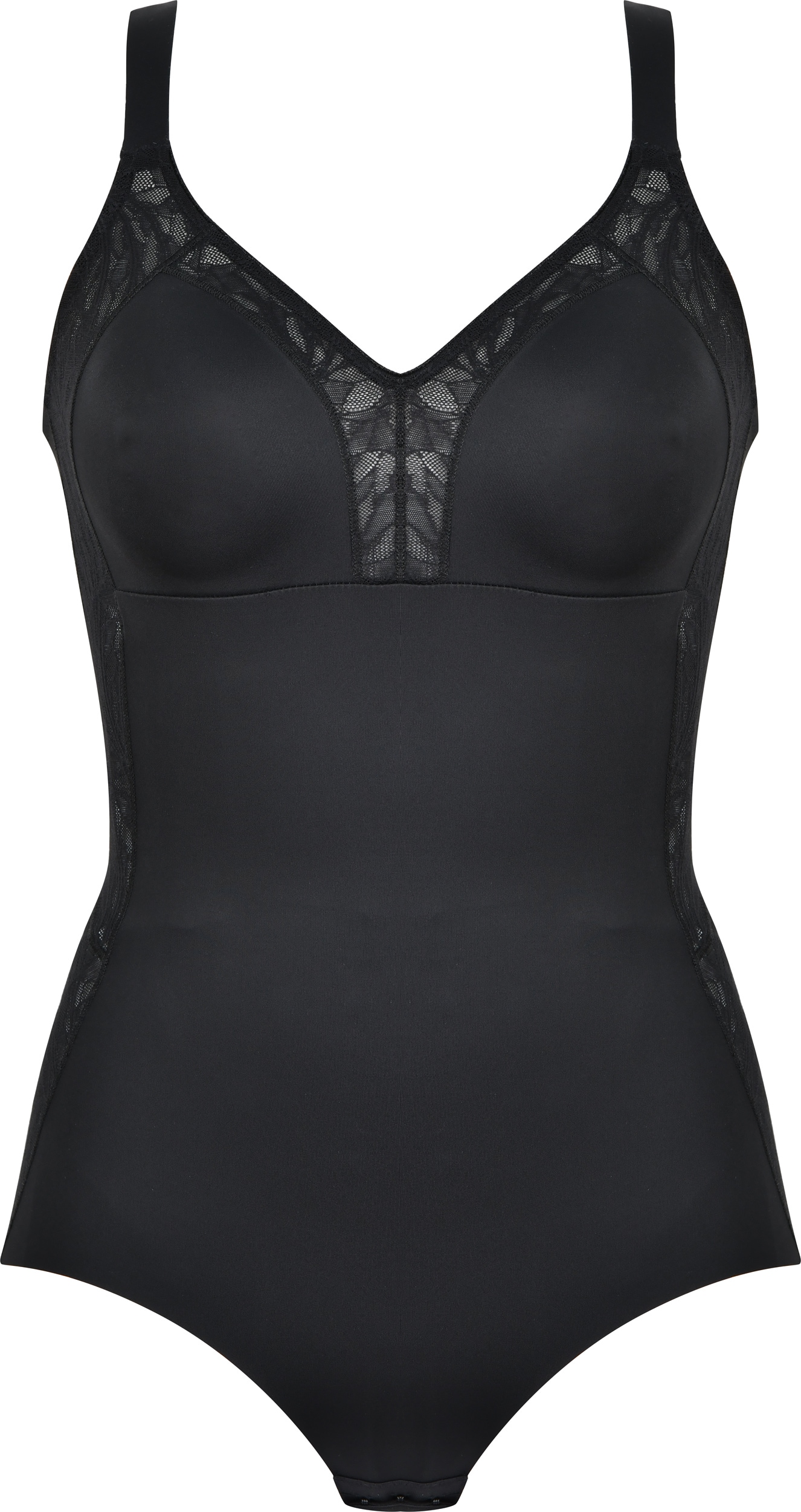 Naturana Body »Solutions« V-Ausschnitt, mit Spitze, breite Träger, bequem, elastisch