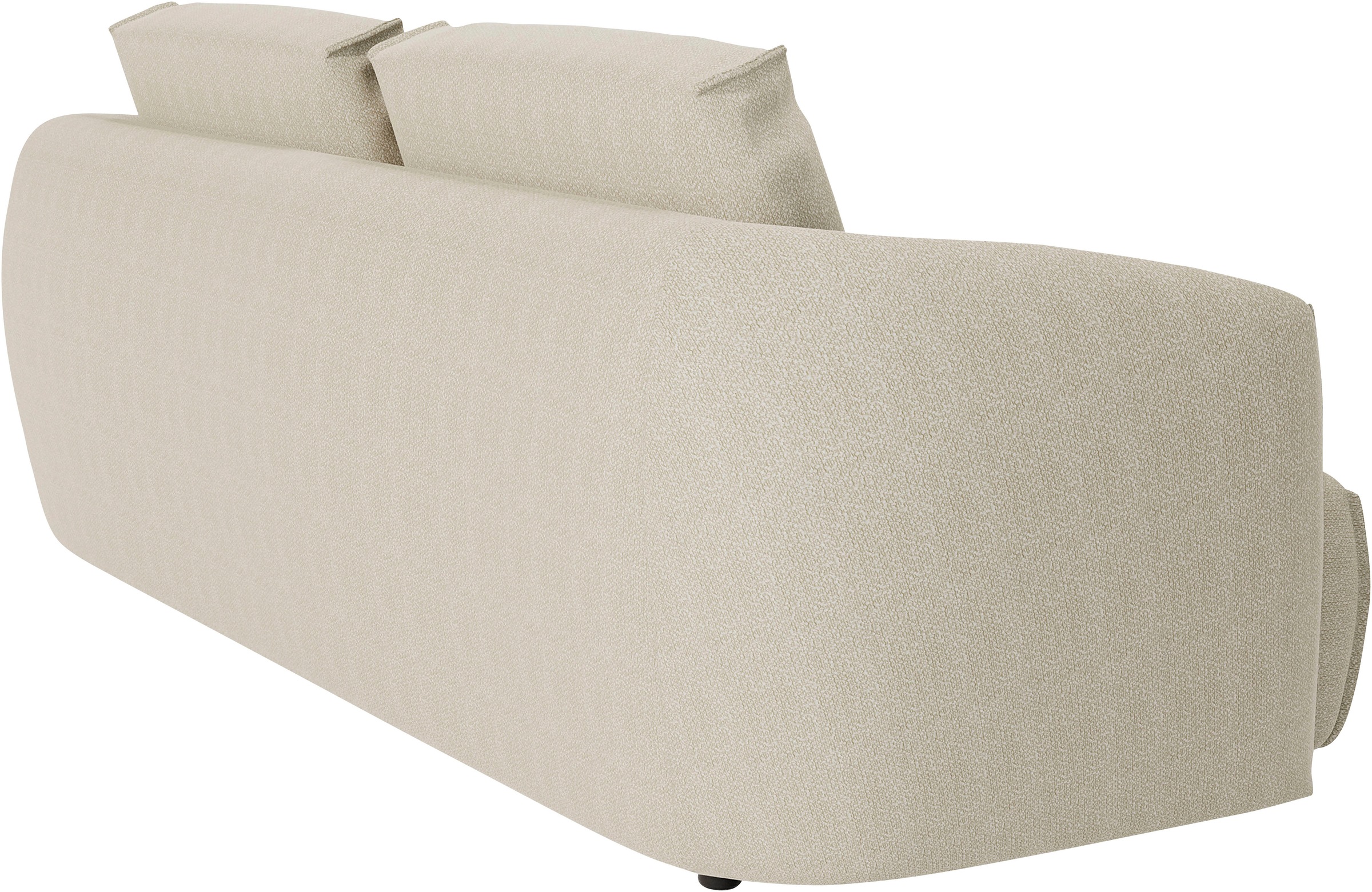 Guido Maria Kretschmer Home&Living 3-Sitzer »Shawn Designsofa mit elegant geschwungen Armlehnen, bequem«, organischer Form, mit hochwertigem Bezug