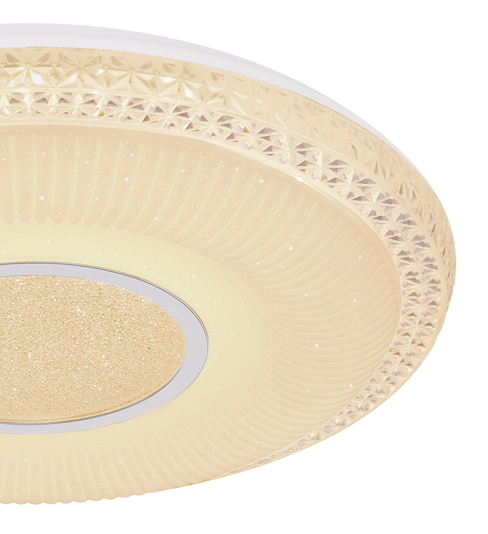 GLOBO LIGHTING LED Deckenleuchte »KLEMENS«, 1 flammig, Leuchtmittel LED-Modul | LED fest integriert, CCT-Funktion