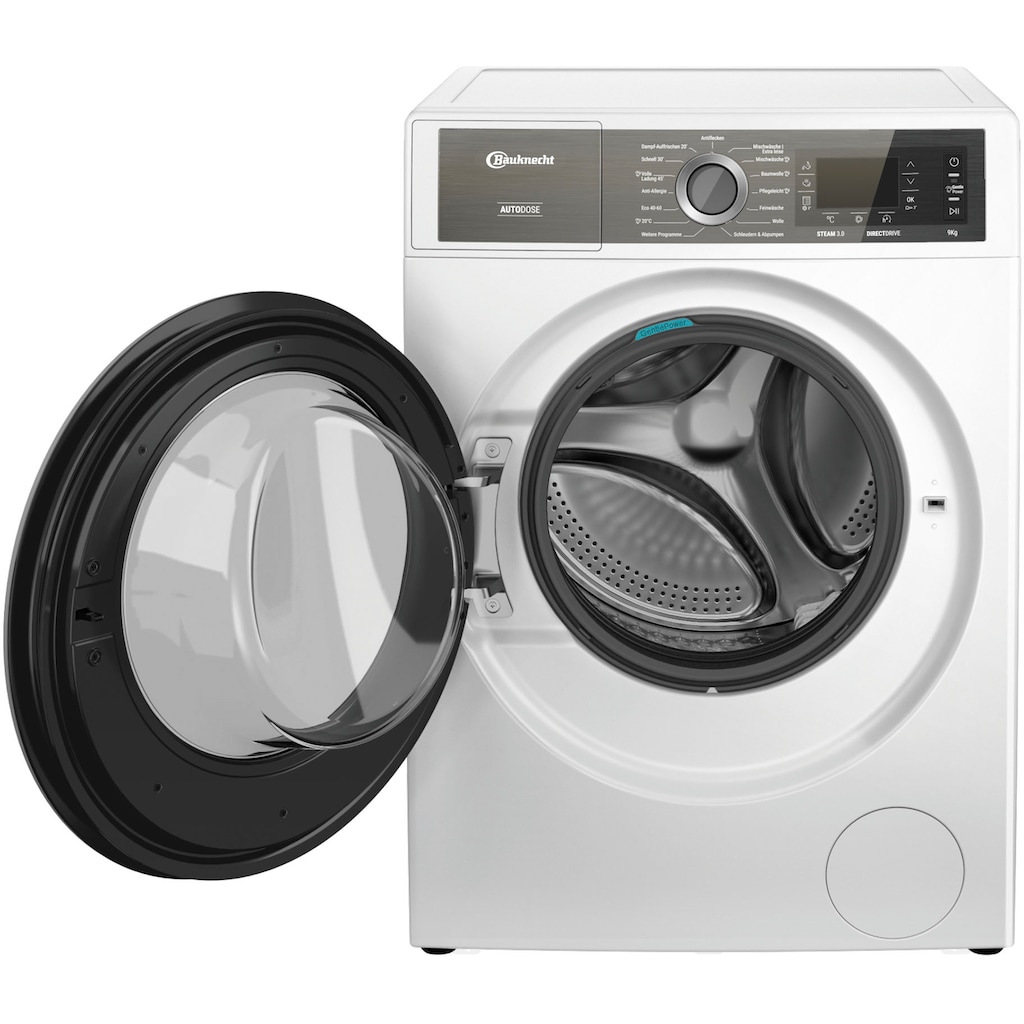 BAUKNECHT Waschmaschine »B8 W946WB DE«, B8 W946WB DE, 9 kg, 1400 U/min, 4 Jahre Herstellergarantie