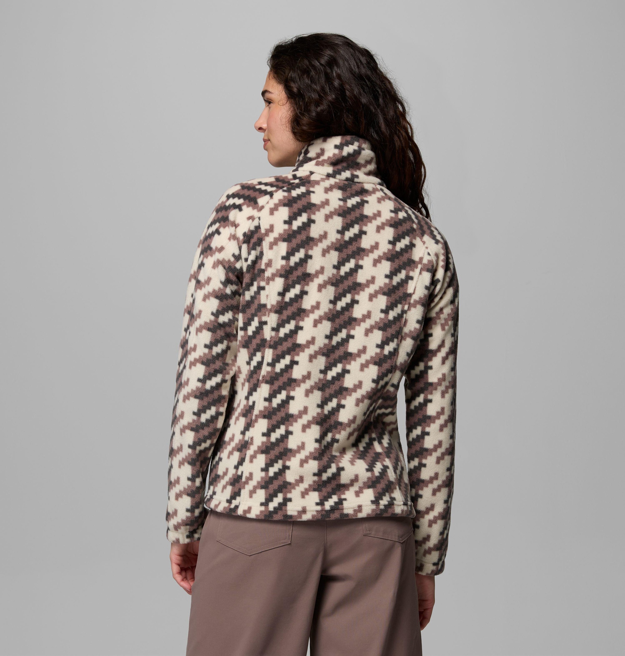 Columbia Fleecejacke »Benton Springs Printed Full Zip« mit Reißverschluss, wasserabweisend, windabweisend, atmungsaktiv