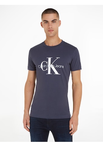 T-Shirt »ICONIC MONOGRAM SLIM TEE«