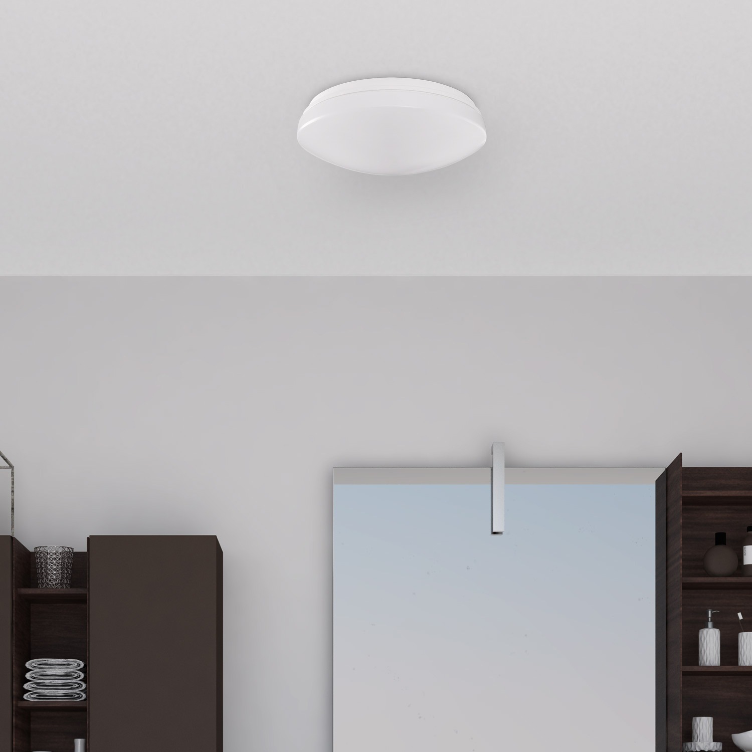 Paco Home Wandleuchte »KENU«, LED Lampe Deckenleuchte, Bad, IP44 spritzwass günstig online kaufen
