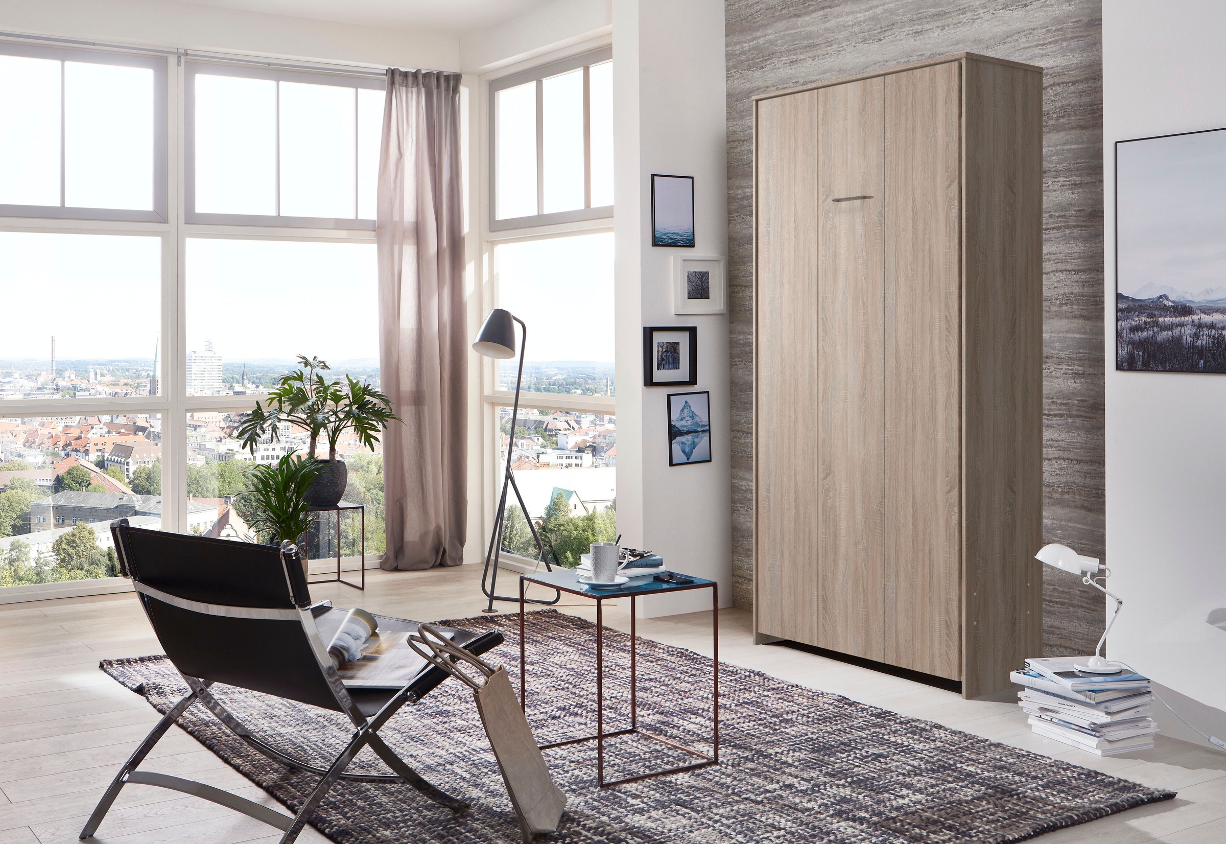 Wimex Schrankbett "Juist Schrankklappbett Gästebett" vertikal klappbar, 3 L günstig online kaufen