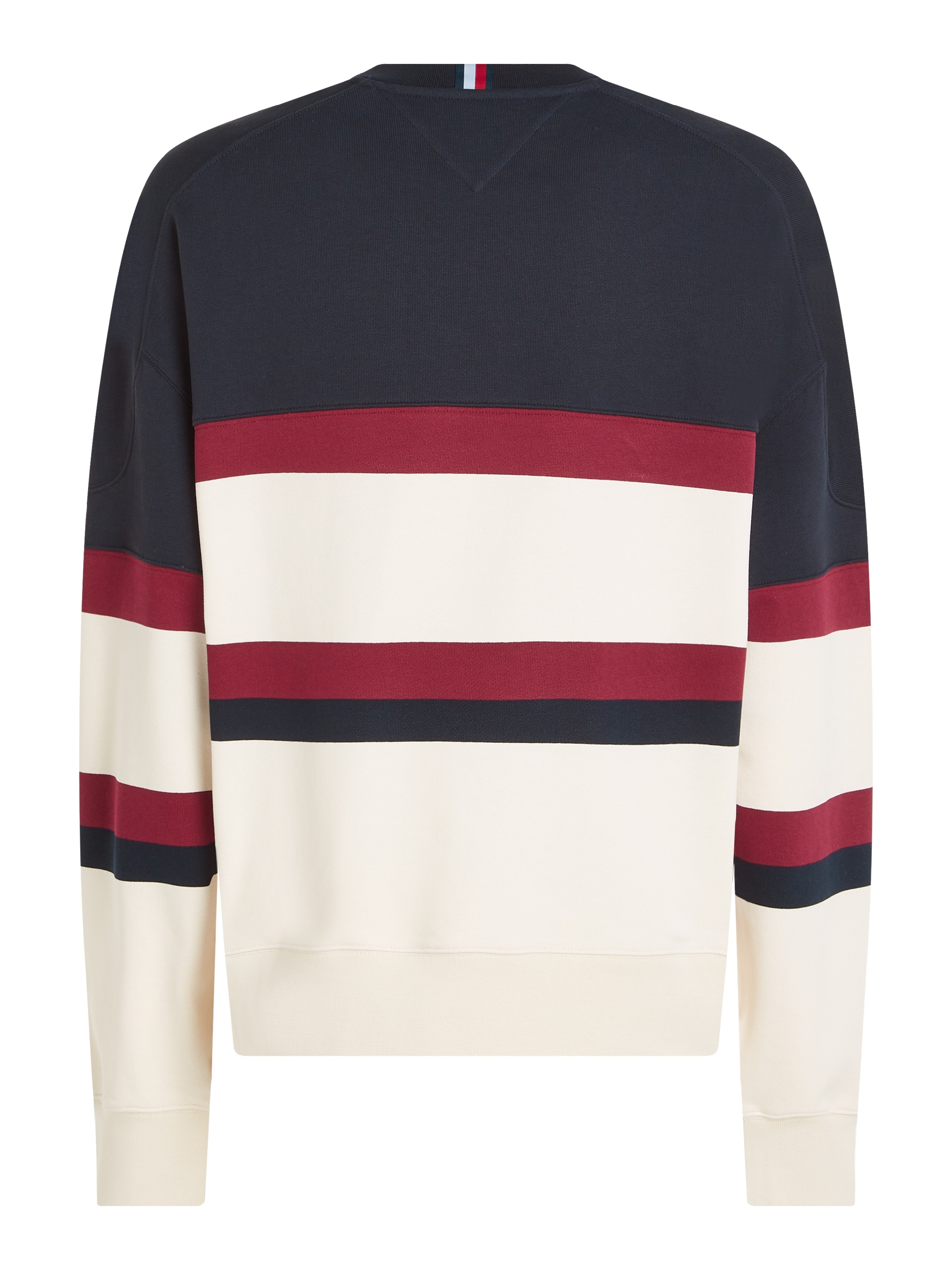 Tommy Hilfiger Sweatshirt »MONOTYPE COLOR BLOCK SWEATSHIRT«, mit modischem Logoschriftzug auf der Brust