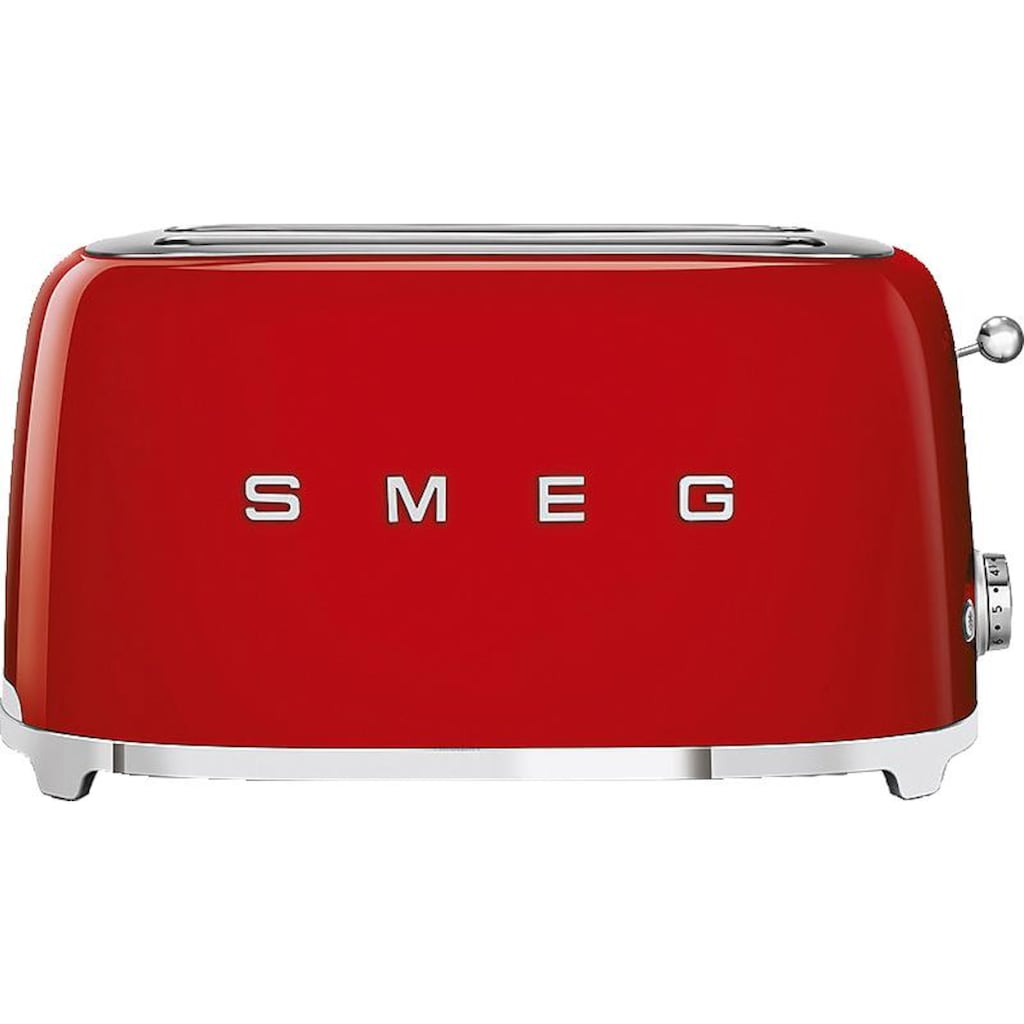 Smeg Toaster »TSF02RDEU«, 2 lange Schlitze, für 2 Scheiben, 1500 W