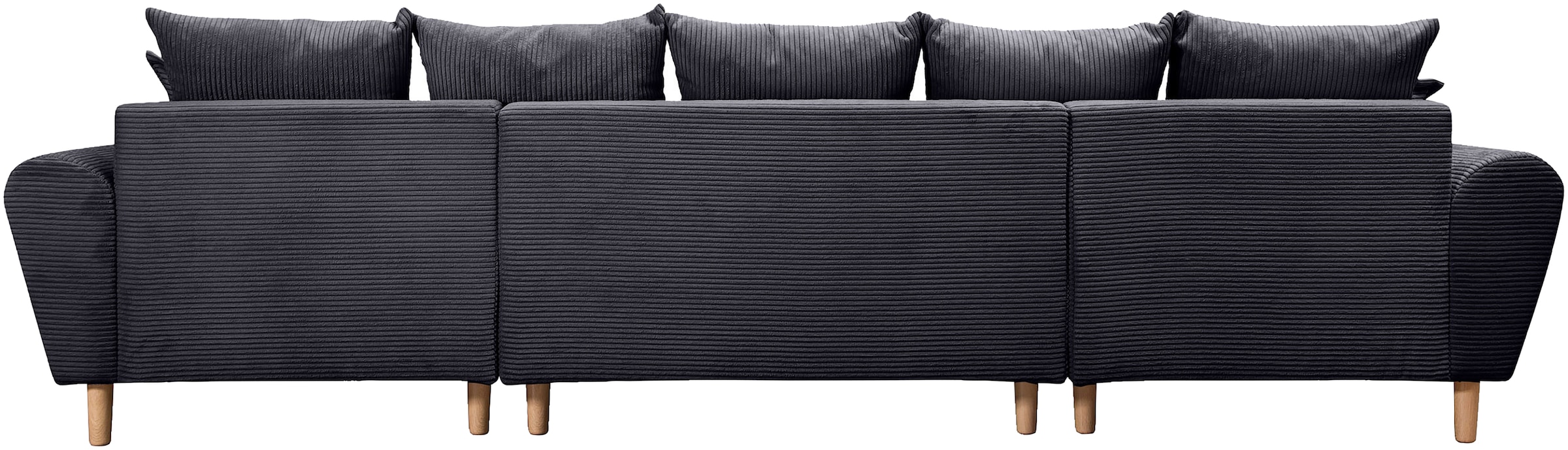 COLLECTION AB Wohnlandschaft »Raisa U-Form«, mit Federkern, Kissen und Steppung im Sitzbereich