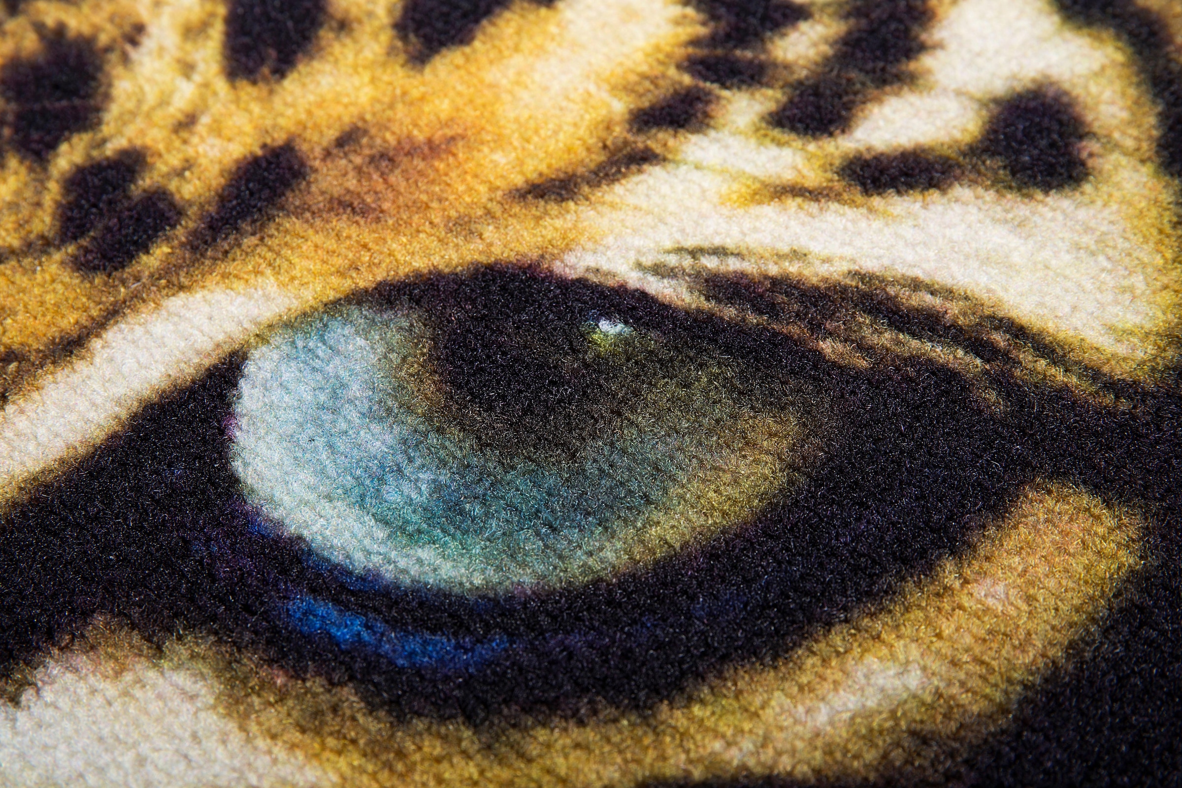 Andiamo Teppich »Leopard«, rechteckig, 4 mm Höhe, bedruckt, Motiv Leopard, ideal im Wohnzimmer & Schlafzimmer