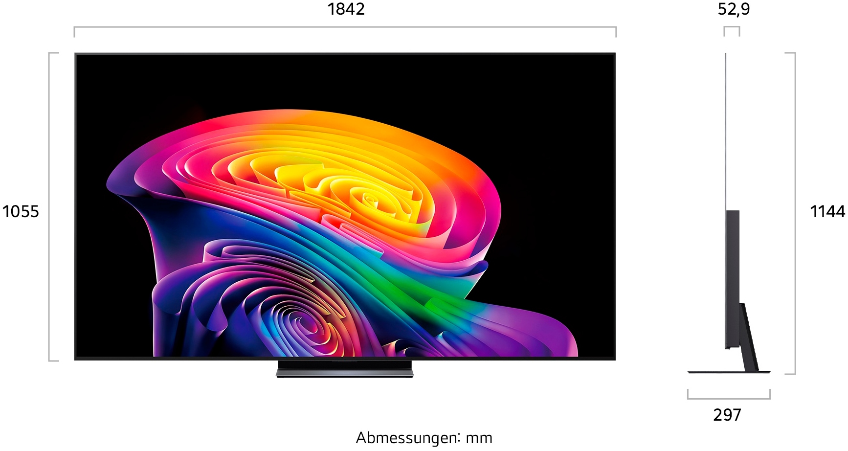 LG OLED-Fernseher »OLED83C69LB« 210 cm/83 ″ Smart-TV