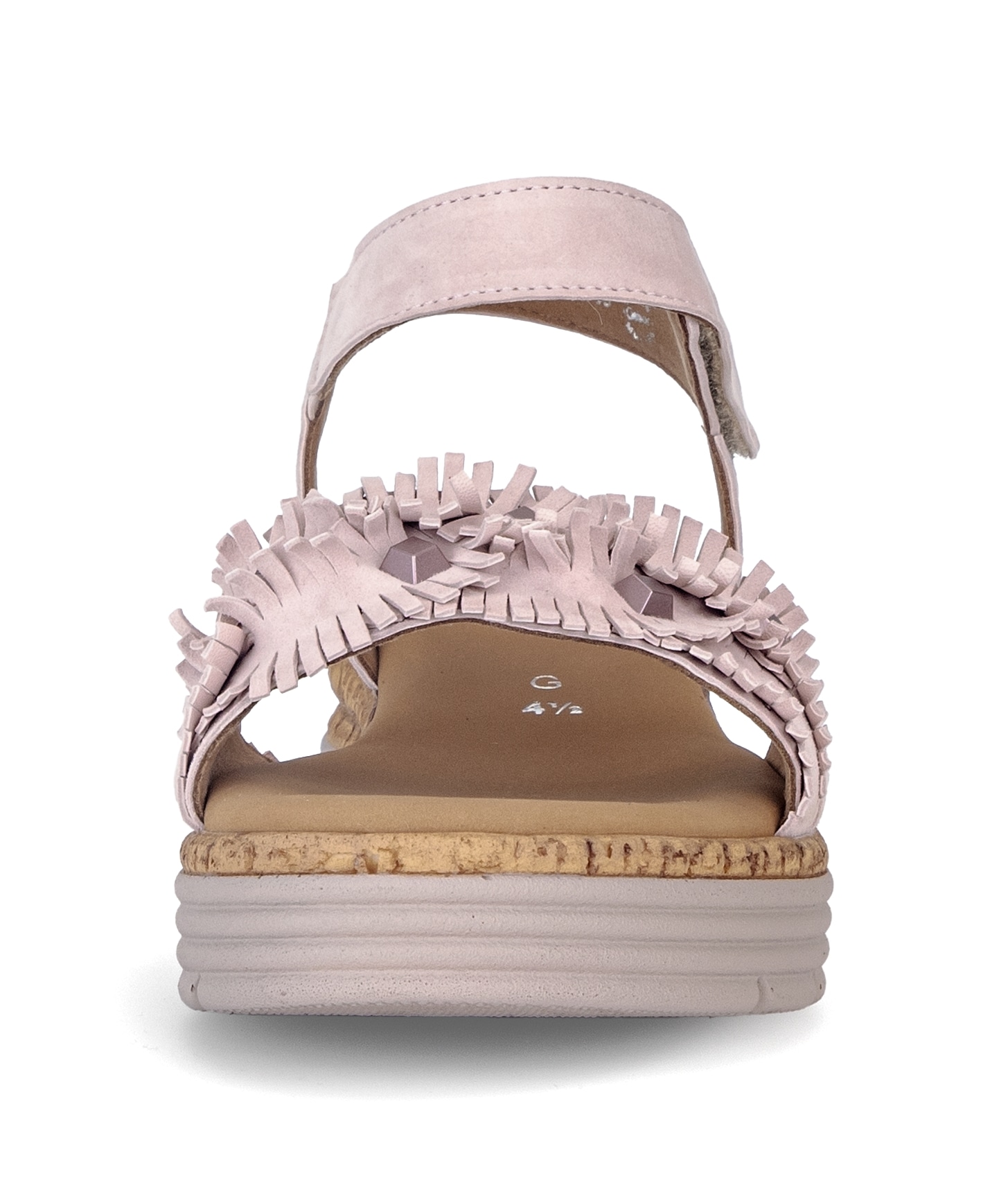 Gabor Keilsandalette »Genua«  Plateau, Sommerschuh mit Klettverschluss, G-Weite