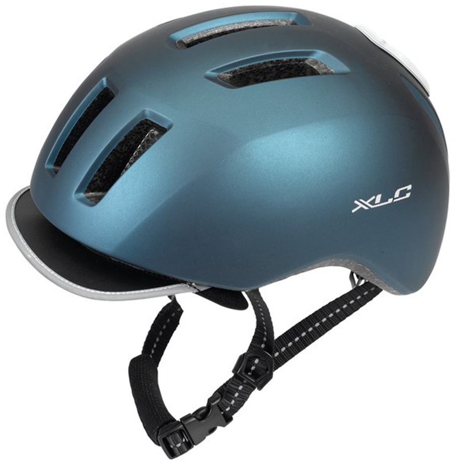 XLC Fahrradhelm »BH-C24« blau metallic