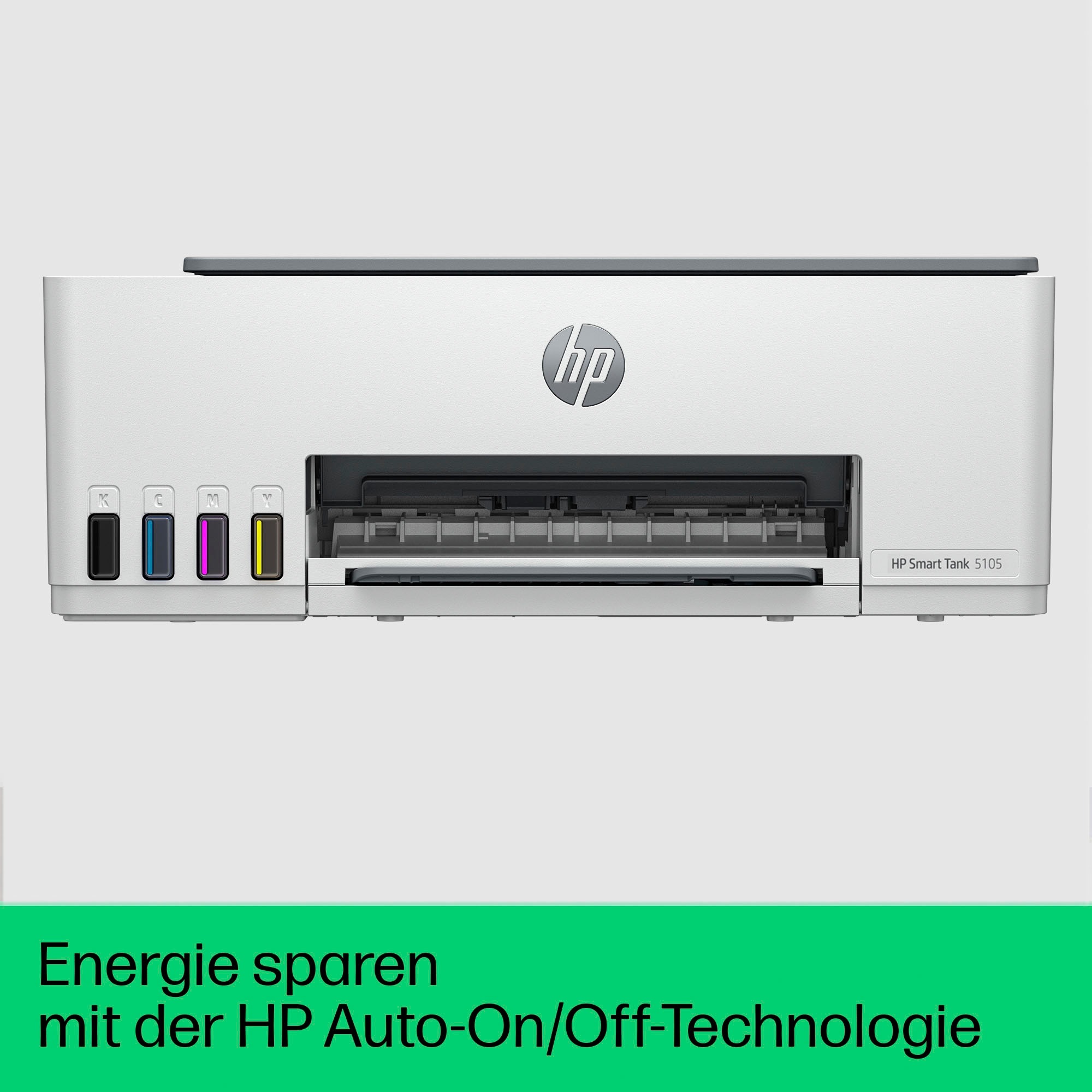 HP Multifunktionsdrucker »Smart Tank 5105 All-in-One-Drucker«, kompromisslose Qualität und bis zu 3 Jahre Tinte im Lieferumfang