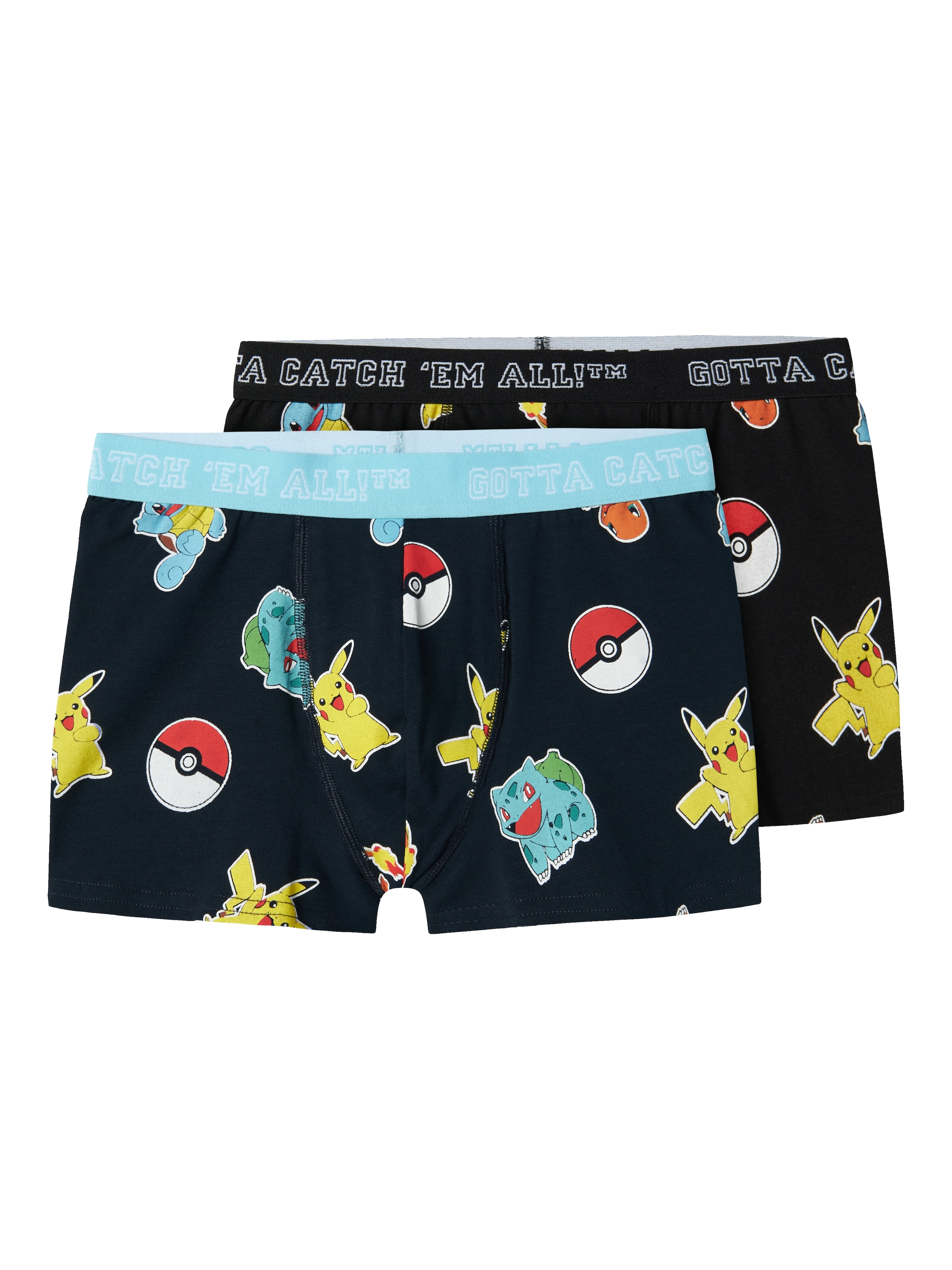 Name It Boxershorts »NKMASGAR POKEMON 2P BOXER NOOS SKY«, (Packung, 2 St.)