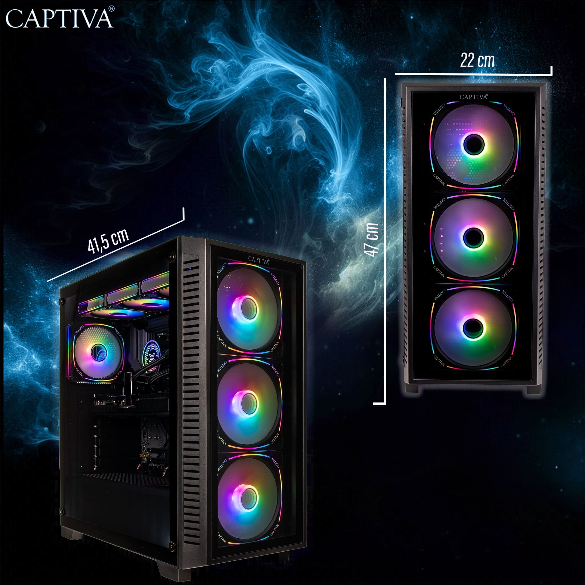 CAPTIVA Gaming-PC »Advanced Gaming I77-677«