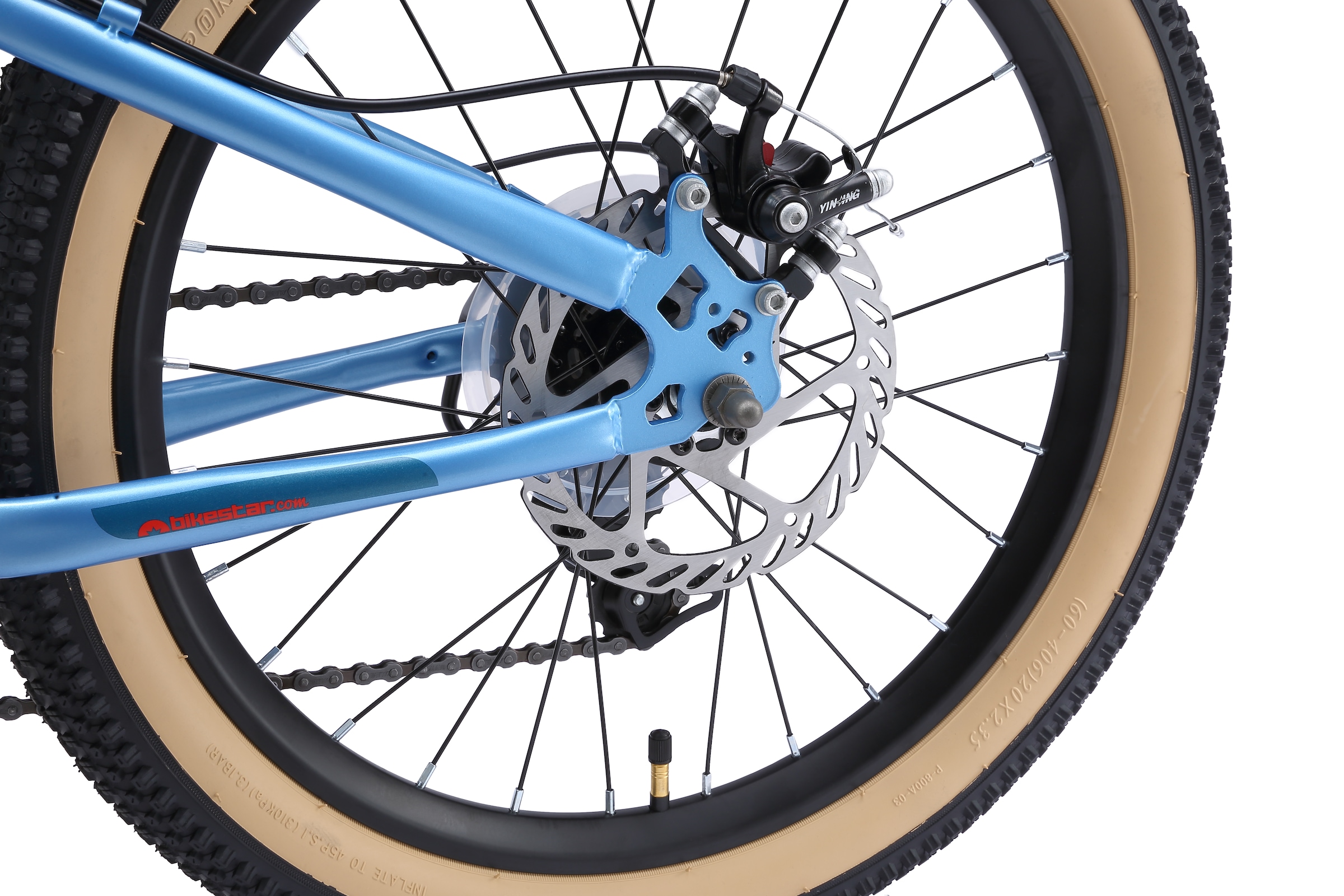 Bikestar Jugendfahrrad 7 Gang Shimano RD-TY21 Schaltwerk Kettenschaltung