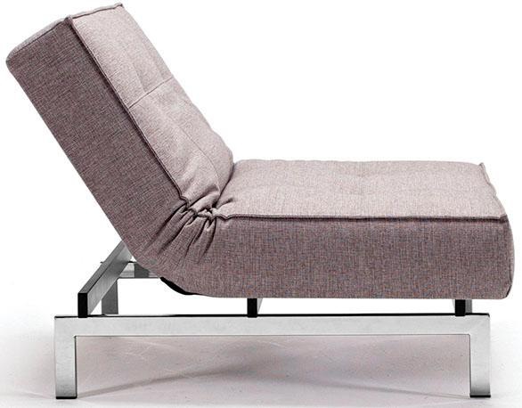 INNOVATION LIVING ™ Sessel »Splitback«, mit chromglänzenden Beinen, in skandinavischen Design