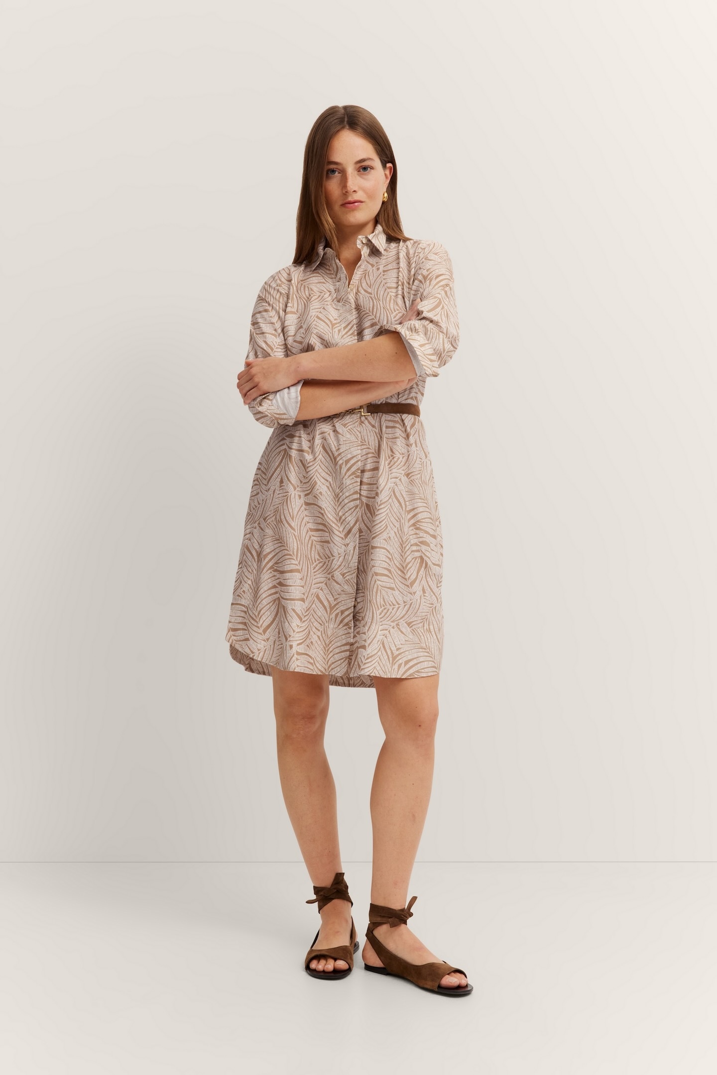 bugatti Hemdblusenkleid, mit grafischem Print