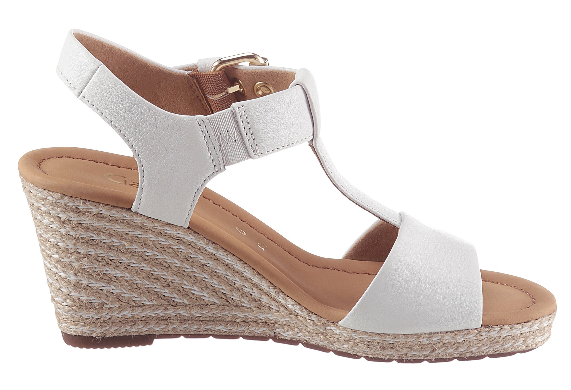 Gabor Sandalette »MILANO«, Blockabsatz, Sommerschuh, Sandale mit Absatz in Korkoptik